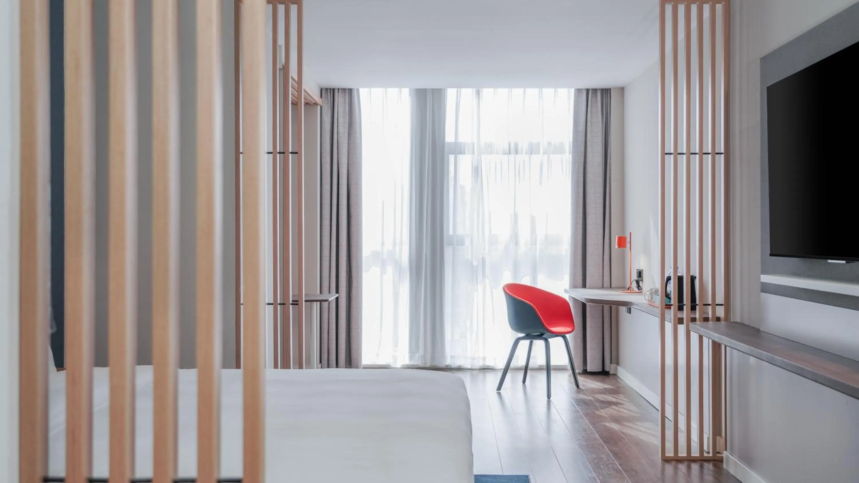 Seating area in Holiday Inn Express Kunming Panlong by IHG