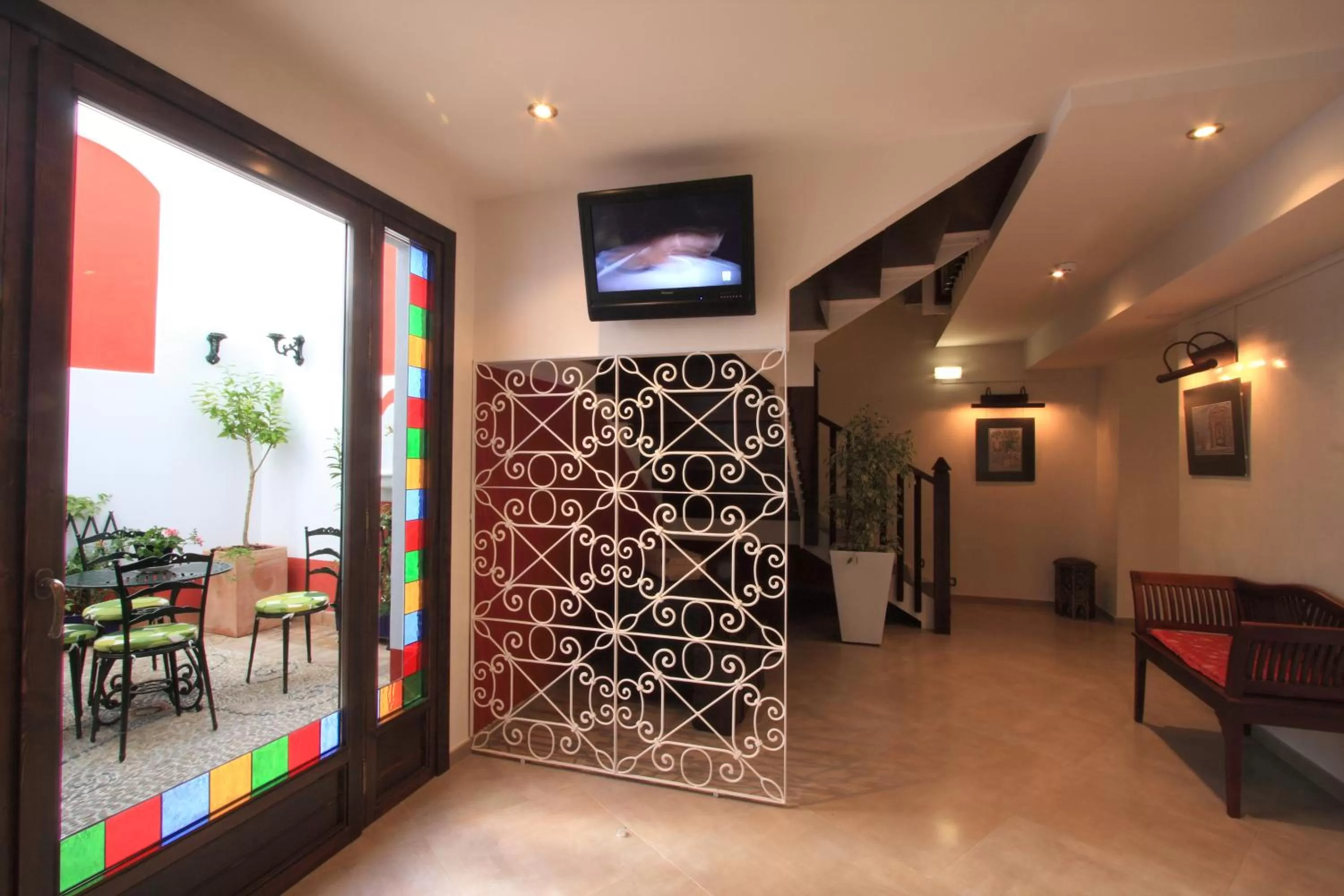 Lobby or reception in Casa Baños de la Villa