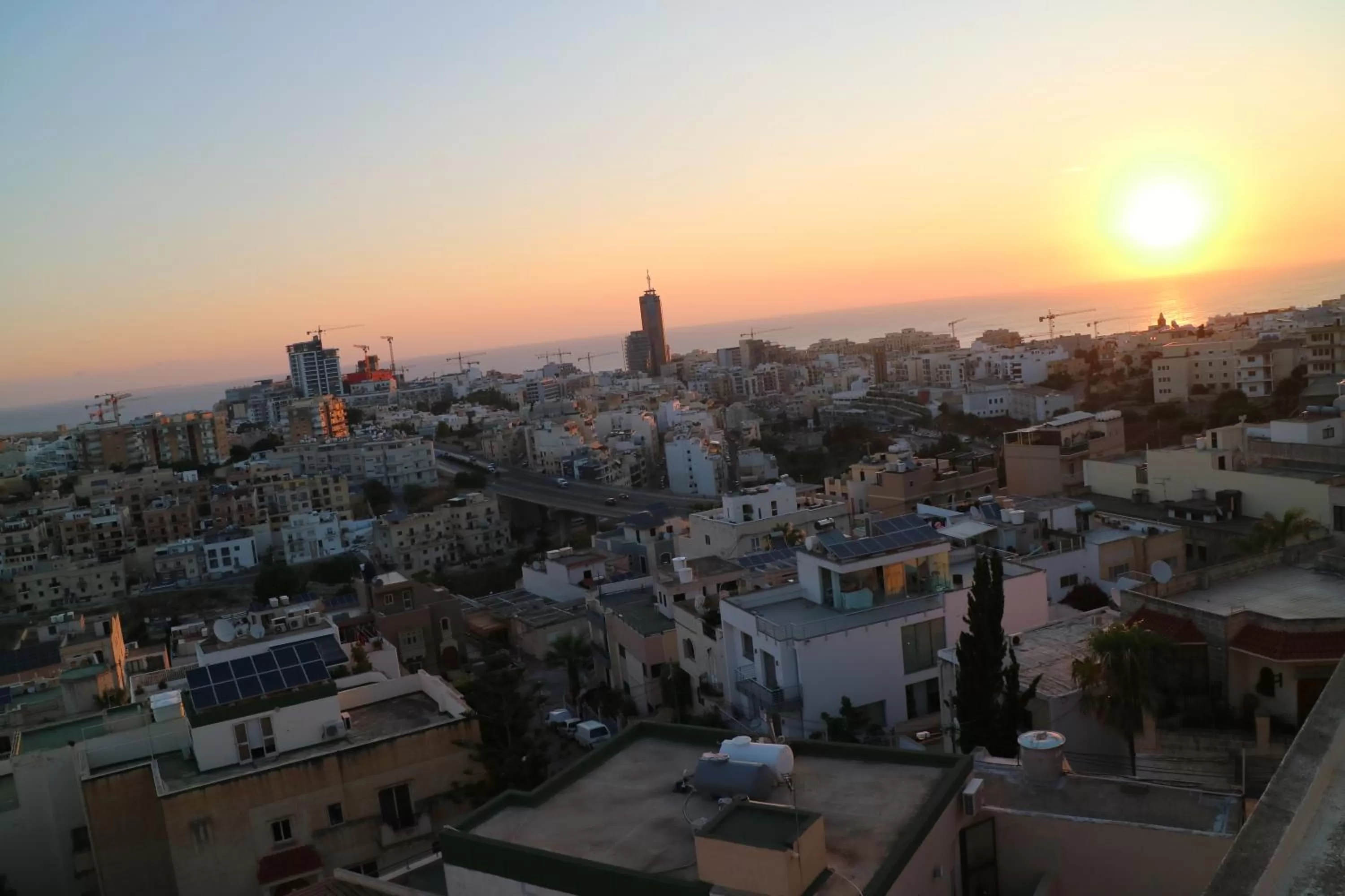 City view in Escape to St Julians