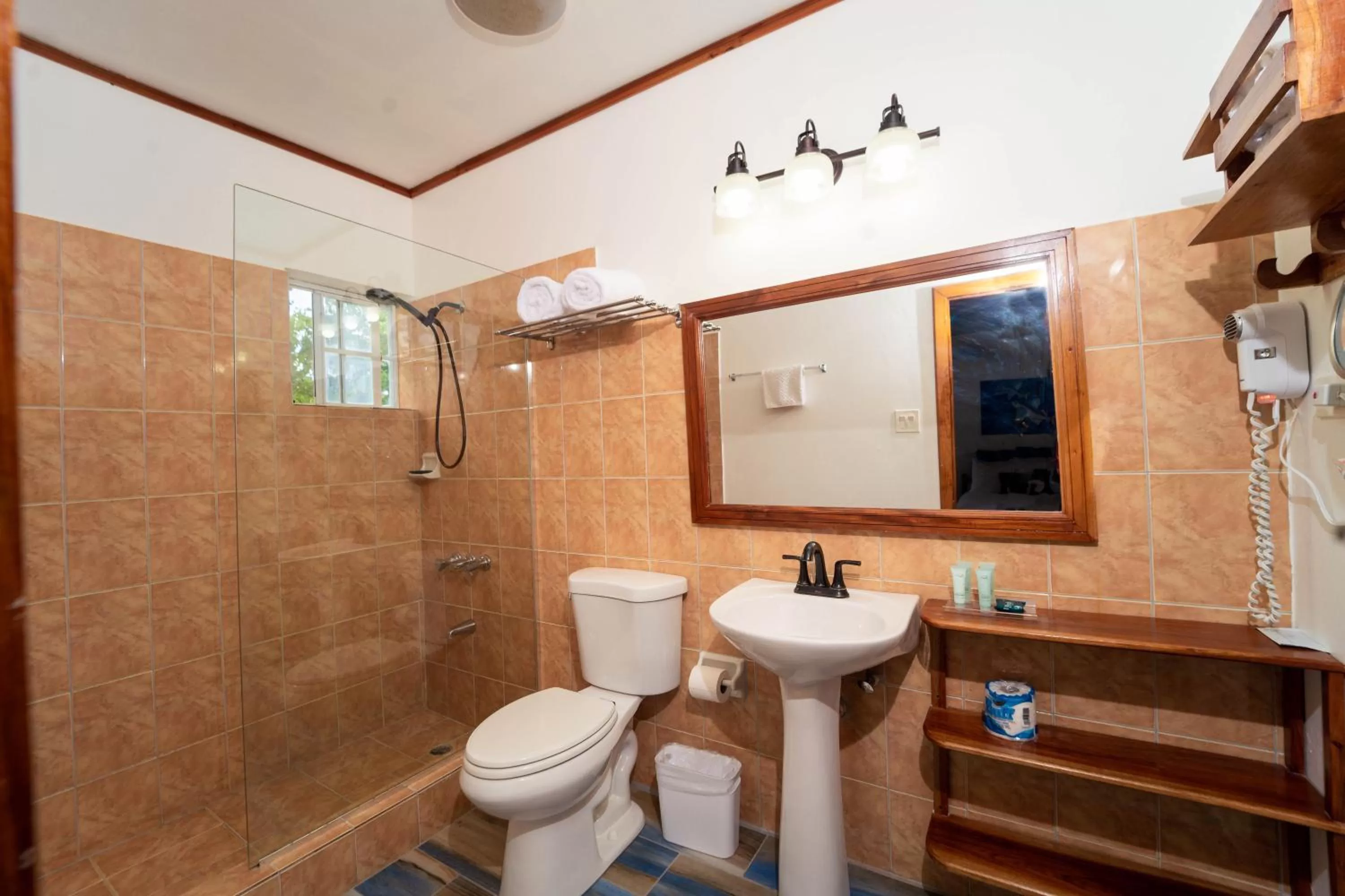 Bathroom in Blue Skies Beach Resort