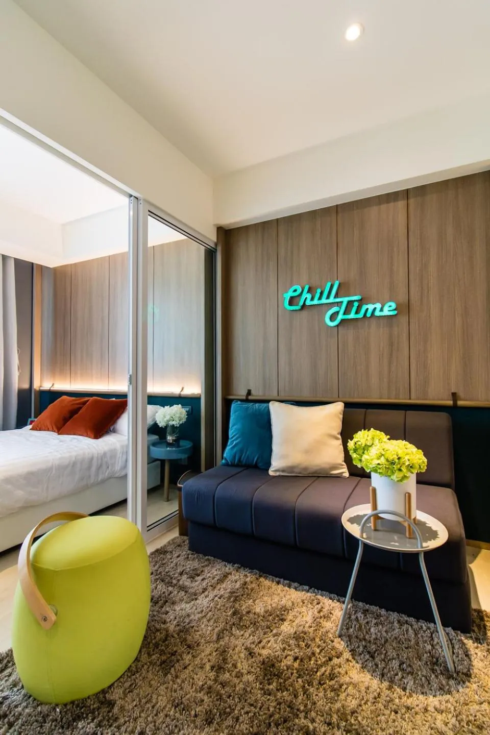 Bed in Azure Urban Beach Resort Manila by Radlett