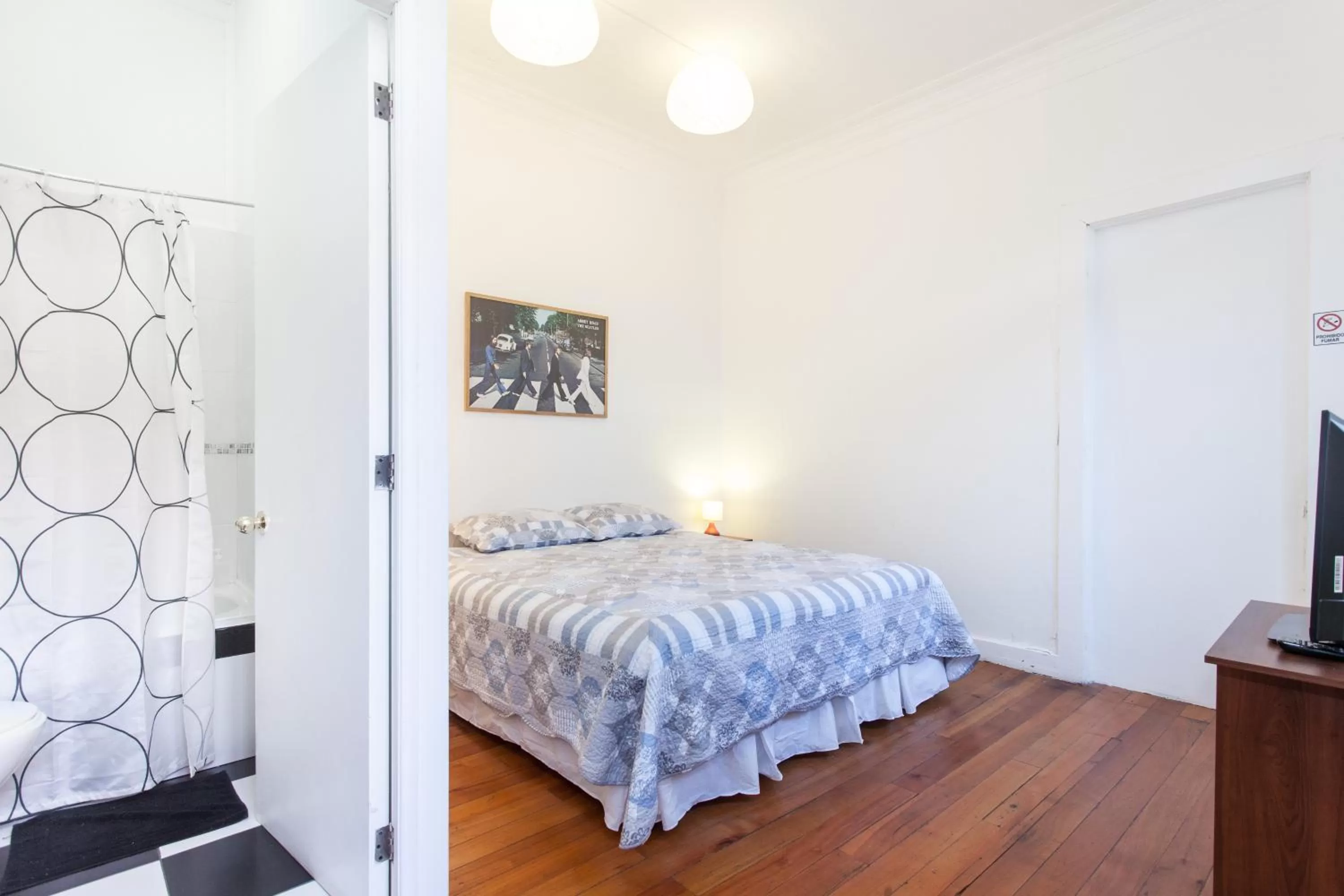 Bed in ITALIA SUITE B&B habitaciones con baño privado y aire acondicionado