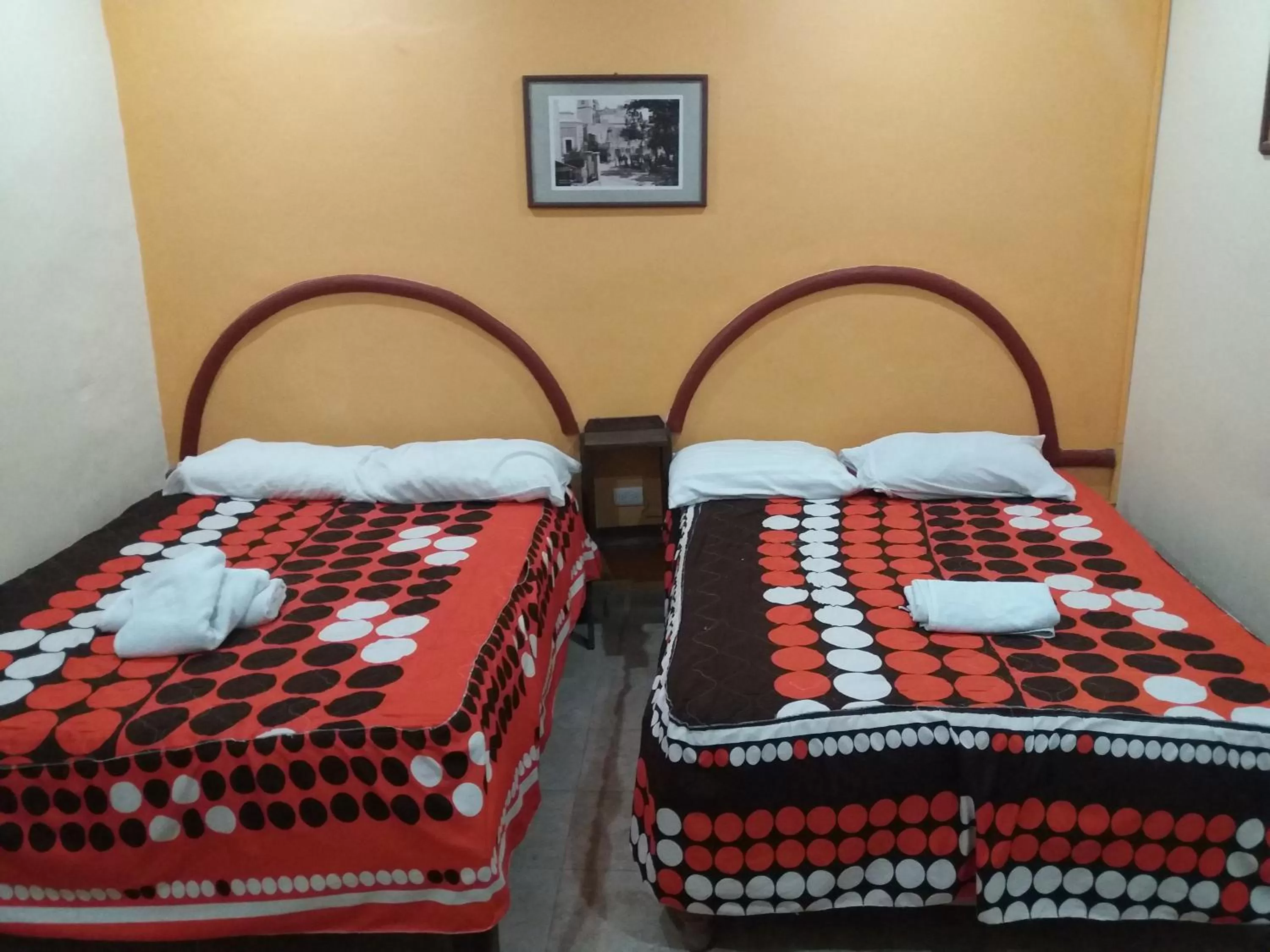 Bed in Hotel Posada de la Condesa