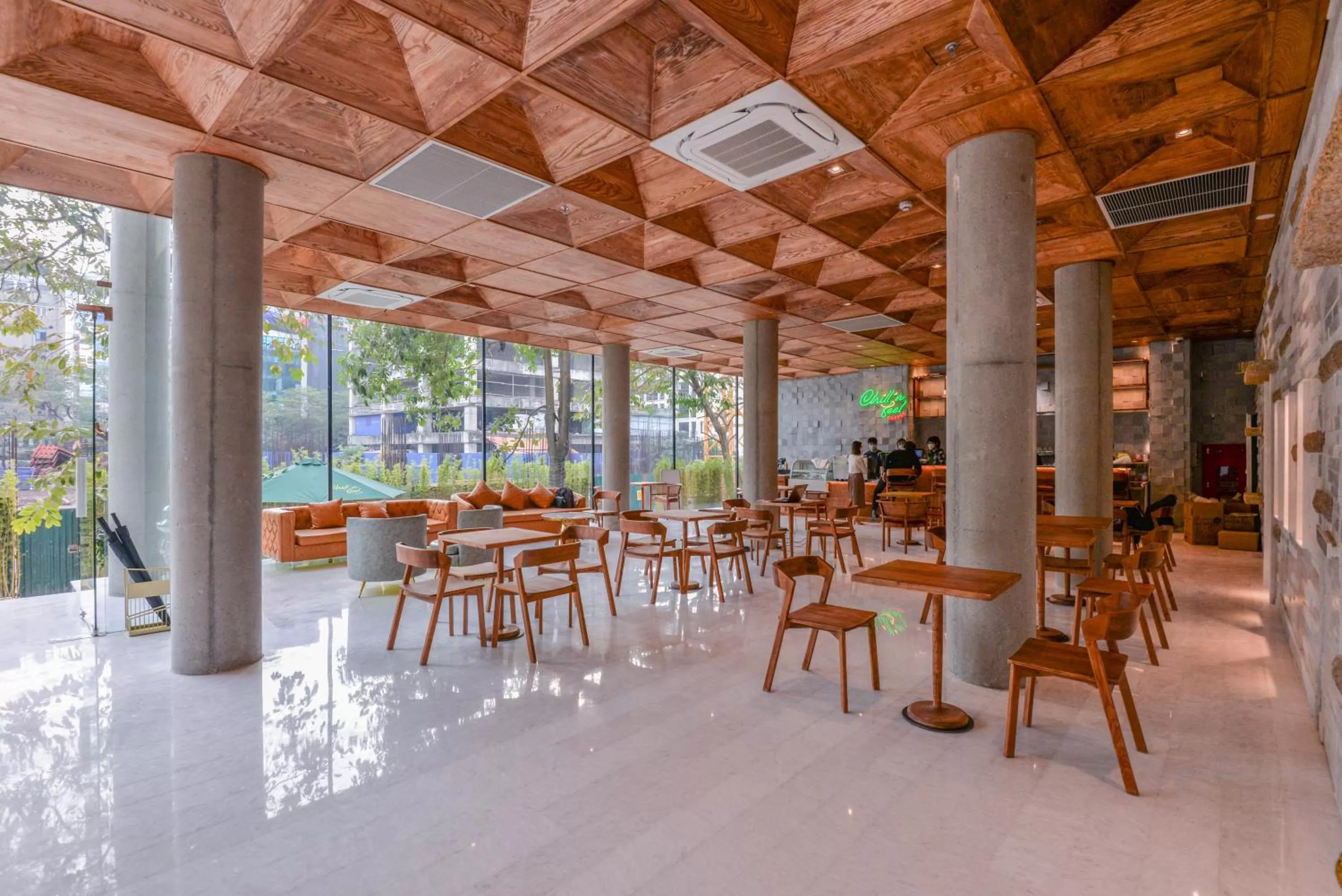 Patio in 22Land Hotel & Residence