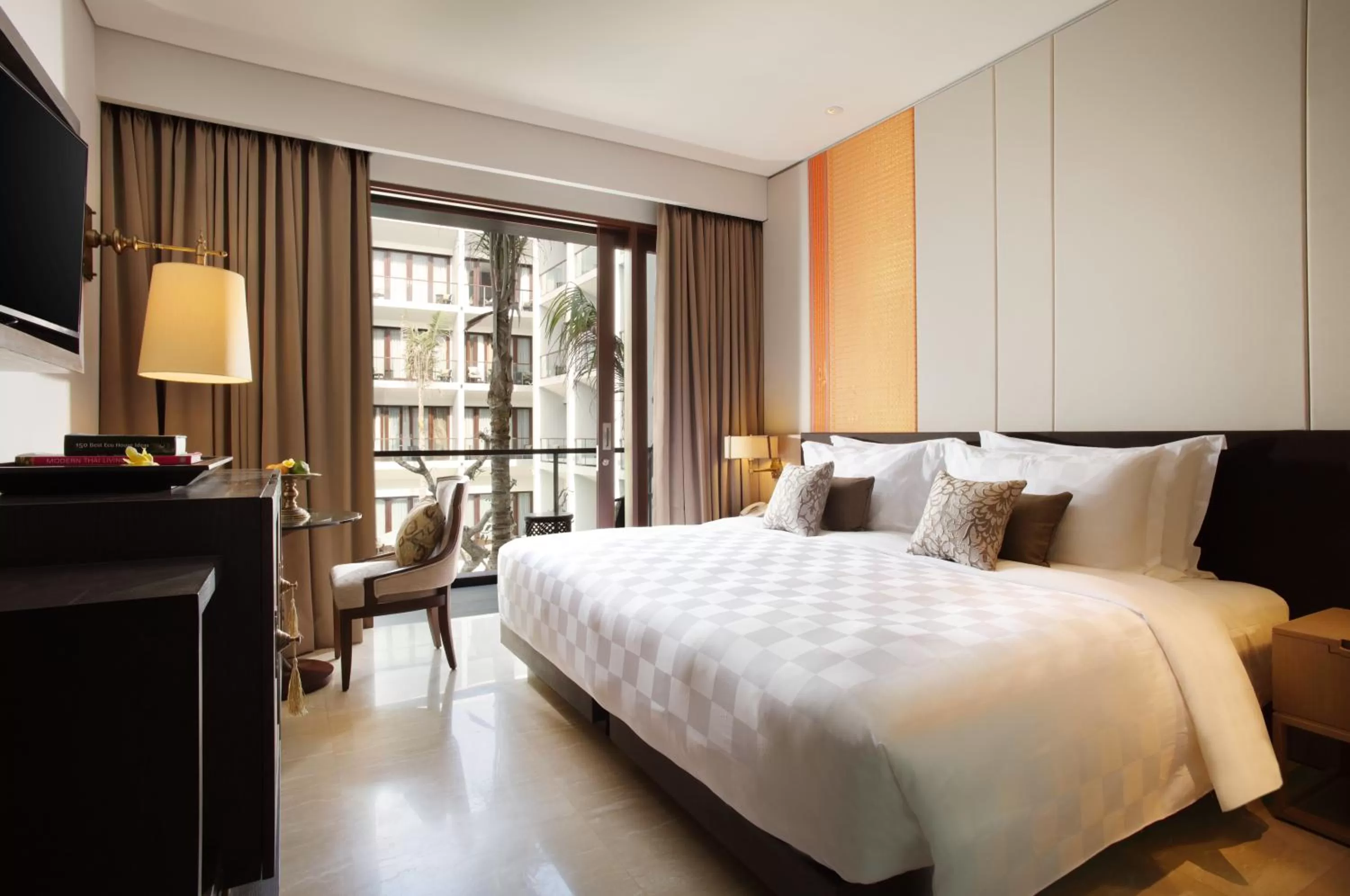 Bed in The Anvaya Beach Resort Bali