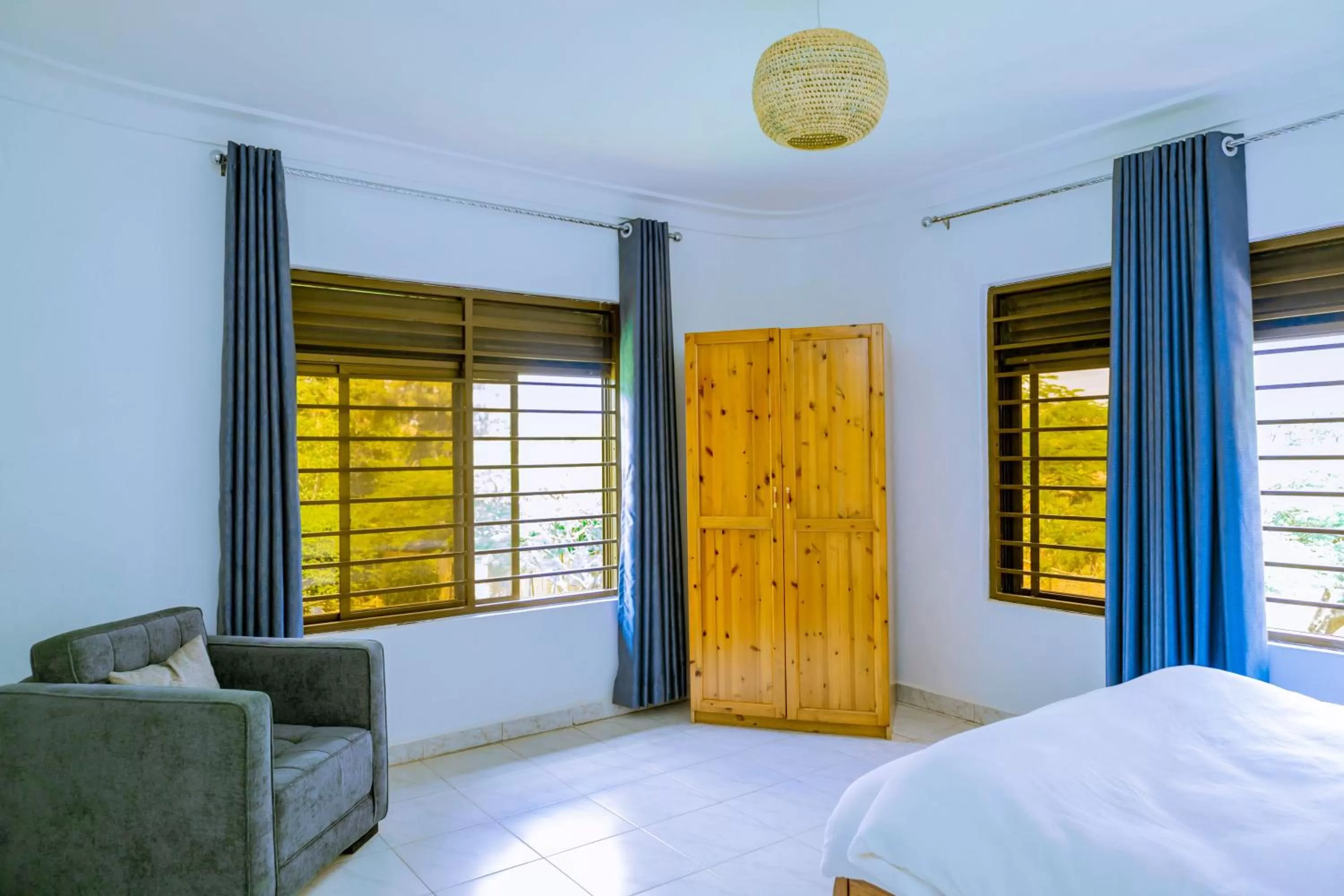 Photo of the whole room, Bed in Nature Kigali