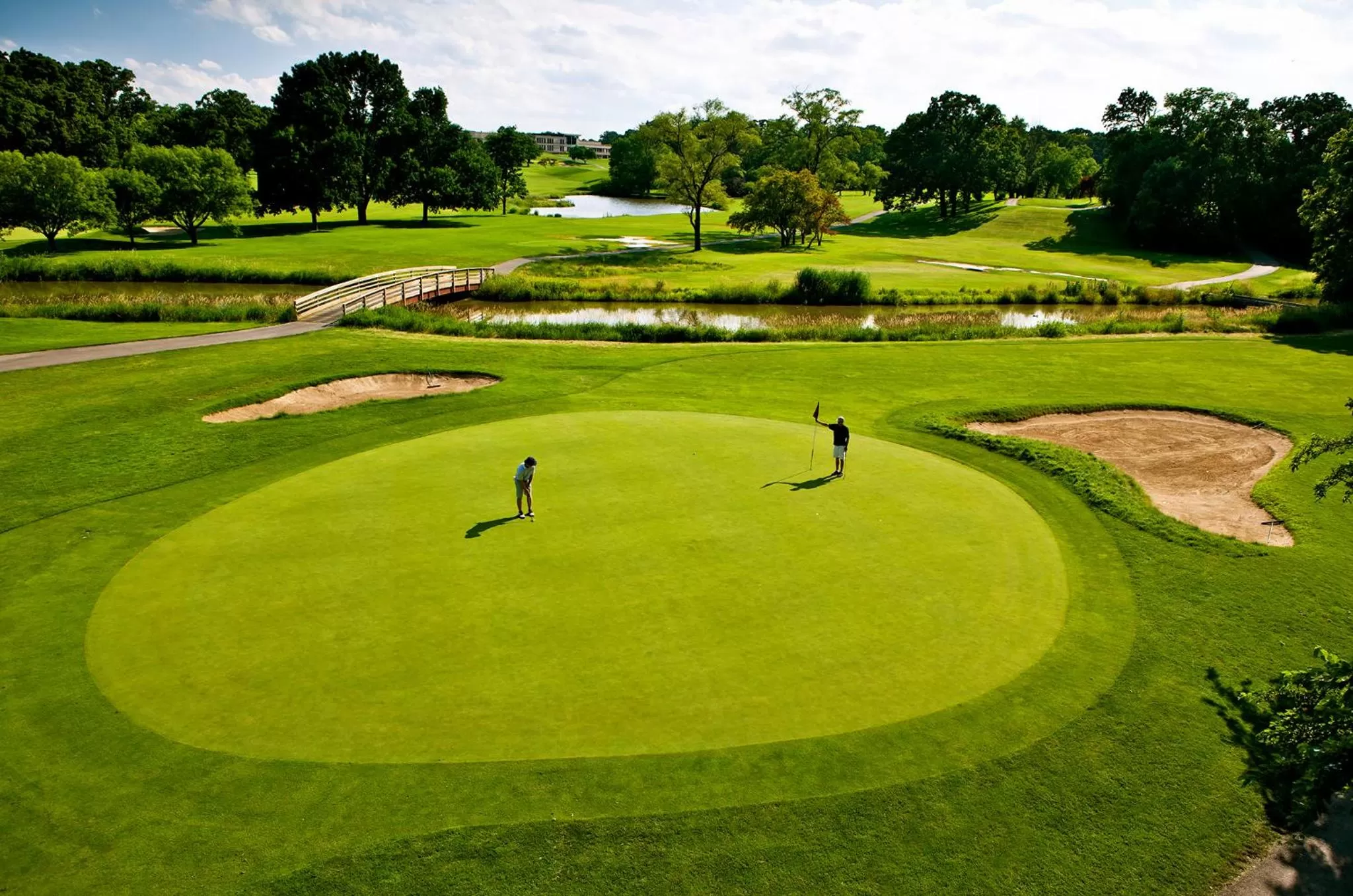 Golfcourse in Eaglewood Resort & Spa