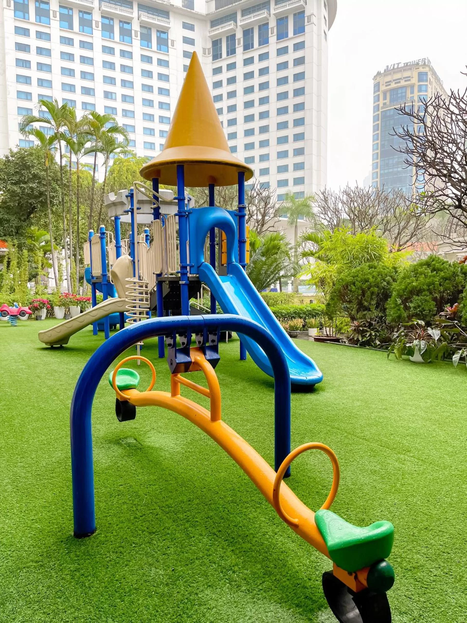 Children play ground in Hanoi Daewoo Hotel