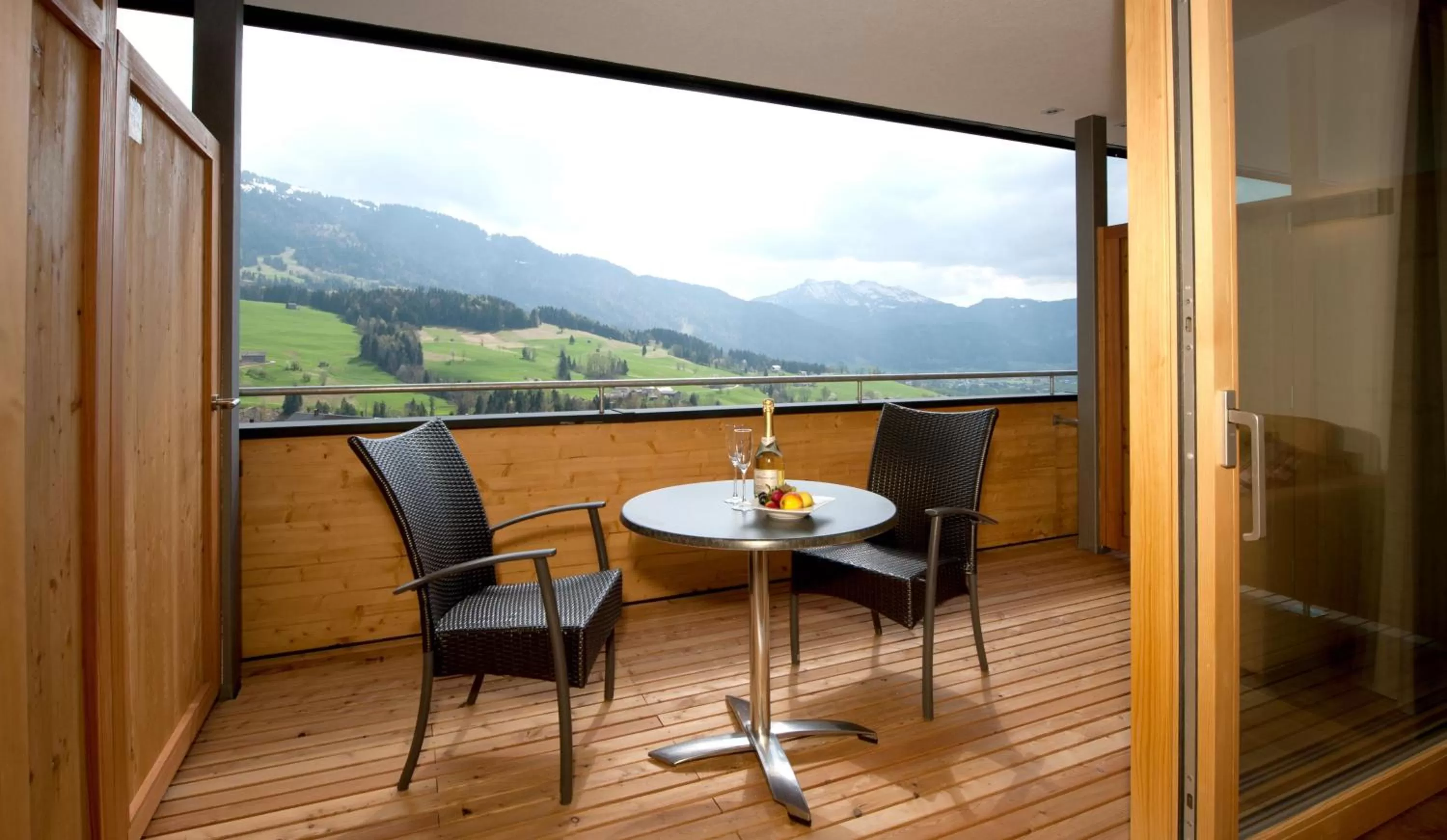 Balcony/Terrace in Hotel St Hubertus