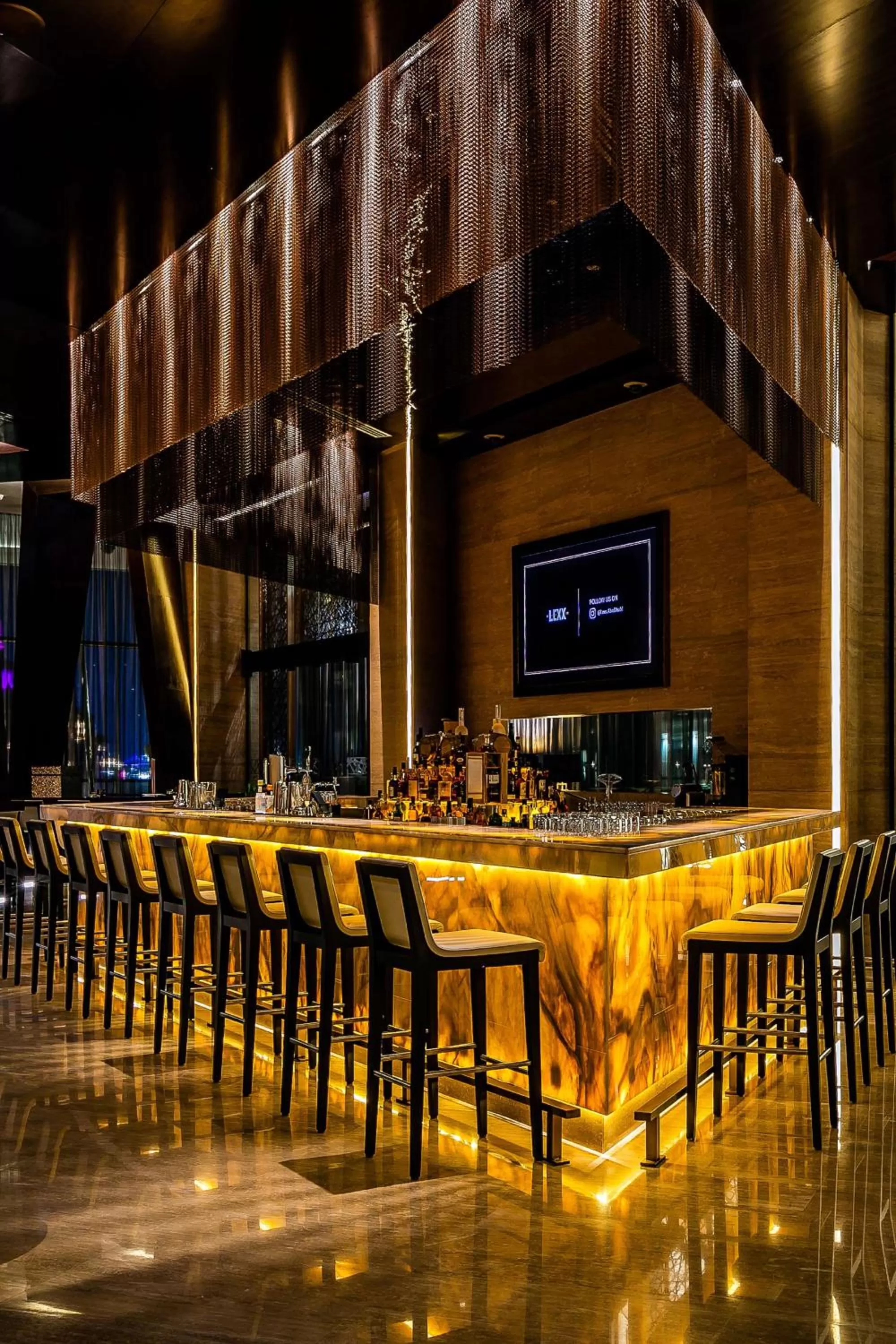 Lounge or bar in Grand Hyatt Abu Dhabi Hotel & Residences Emirates Pearl