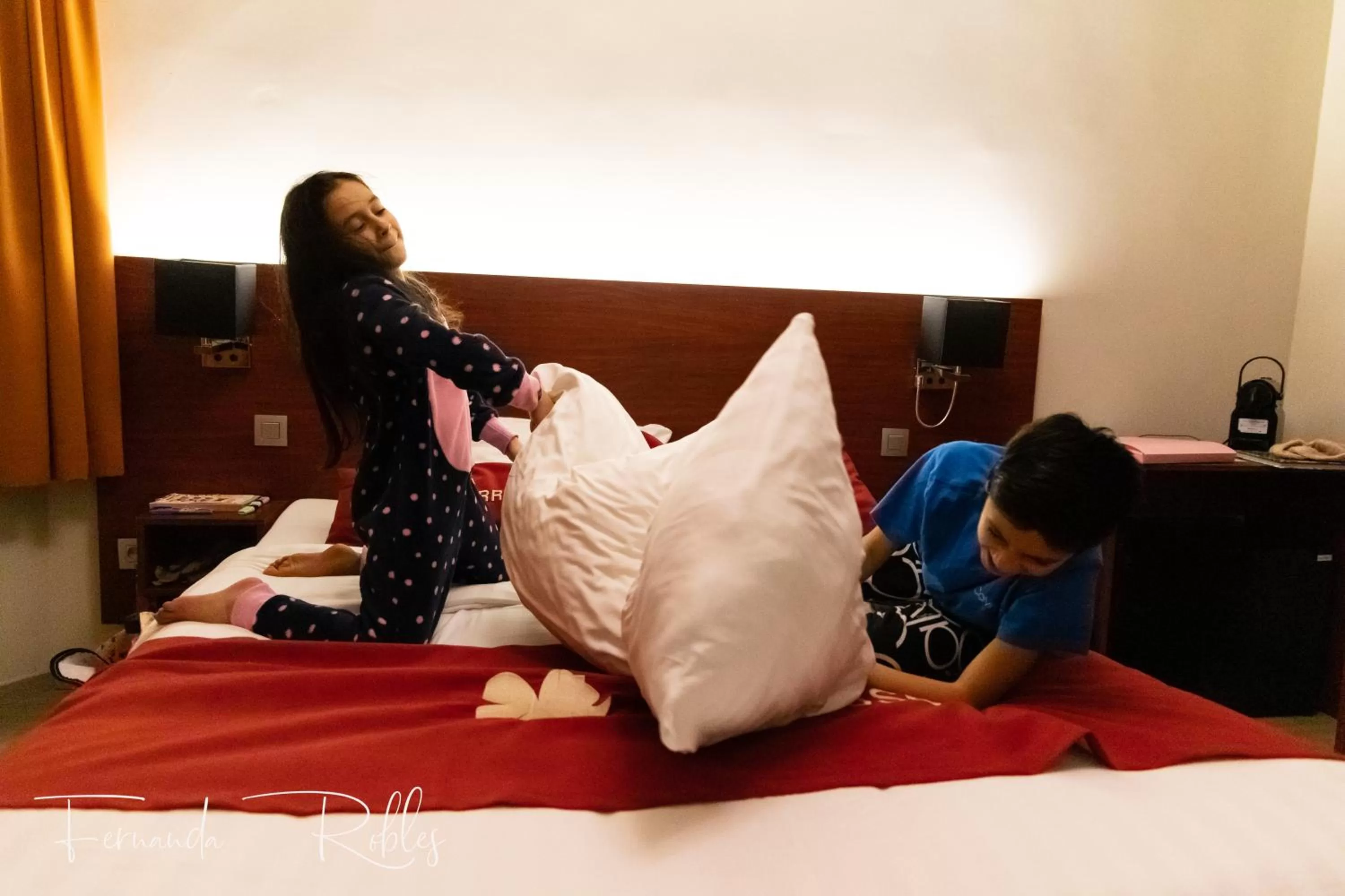 Bed in Hotel La Terrasse