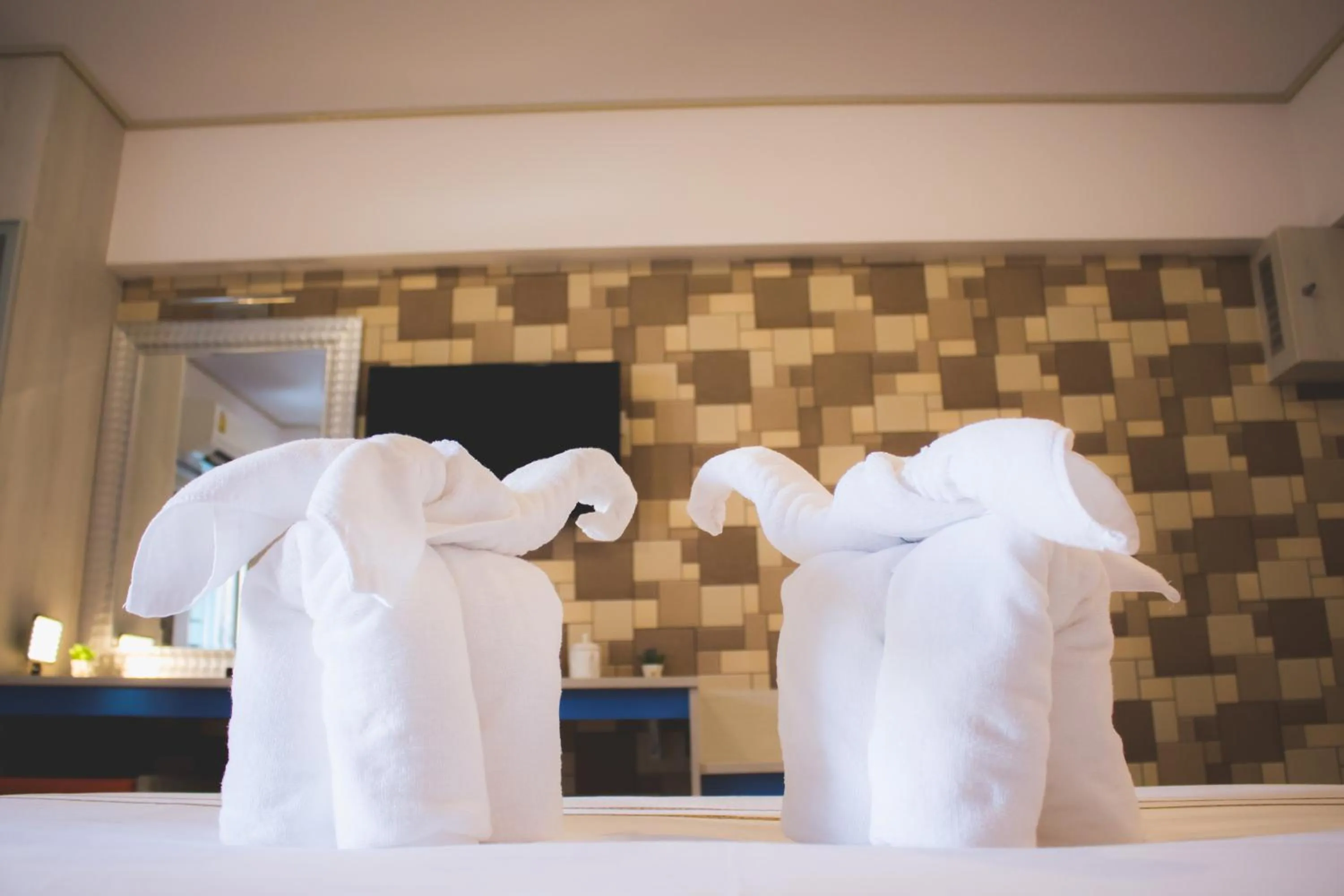 Bed in Maverick Ratchada Hotel