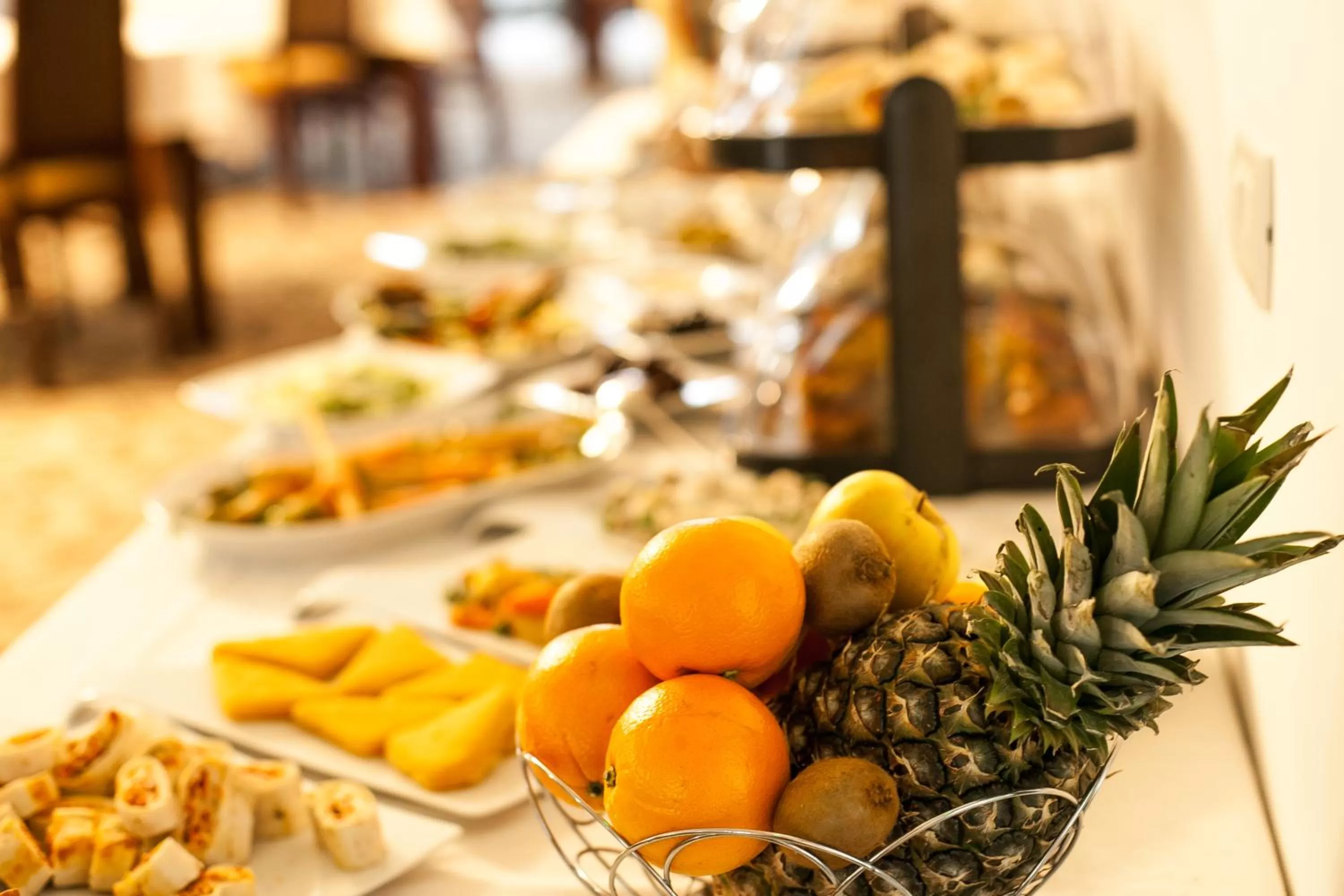 Buffet breakfast in Victoria Bulevard Hotel