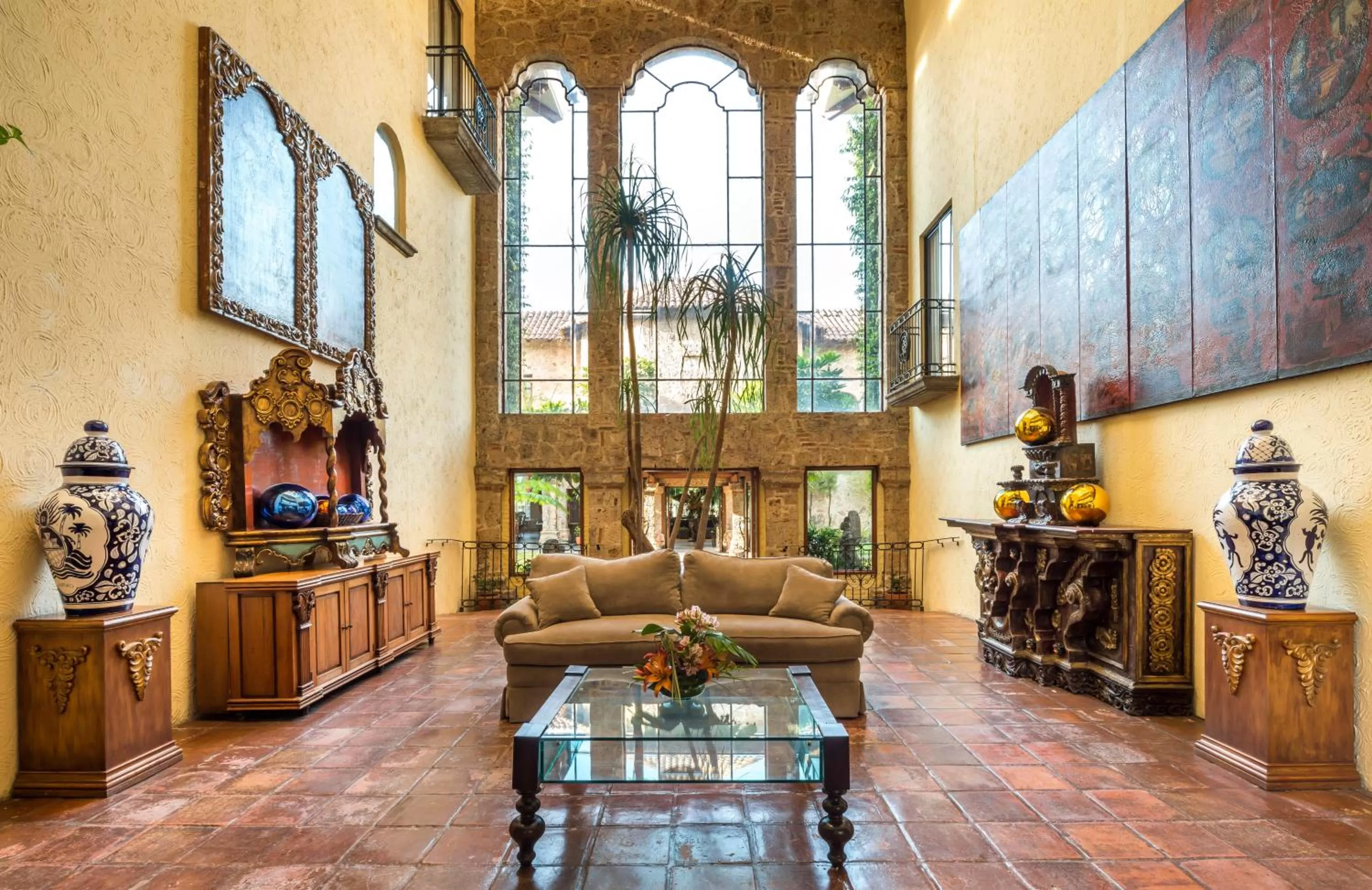 Lobby or reception in Quinta Real Guadalajara