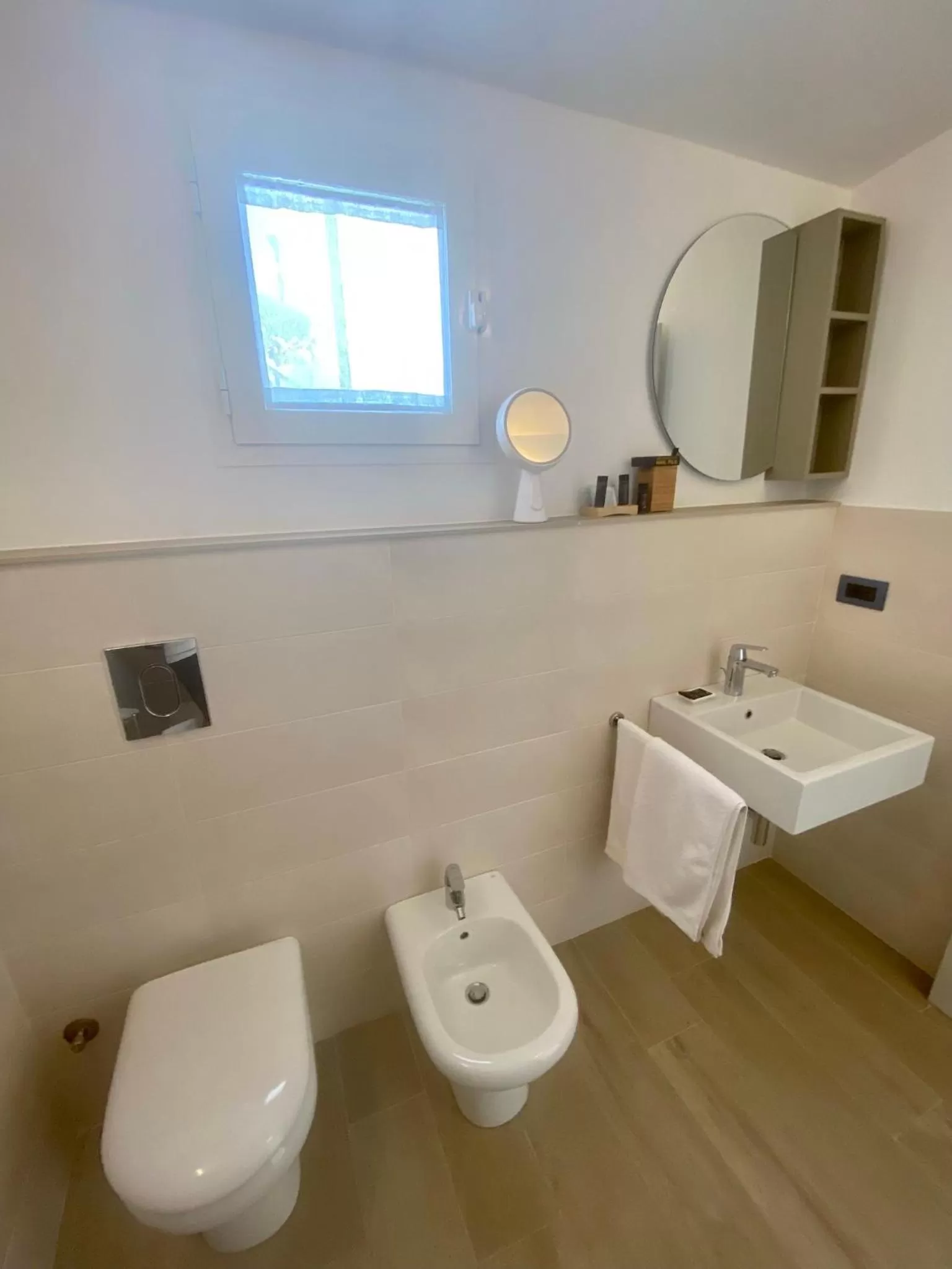 Bathroom in Marina Bay Suites