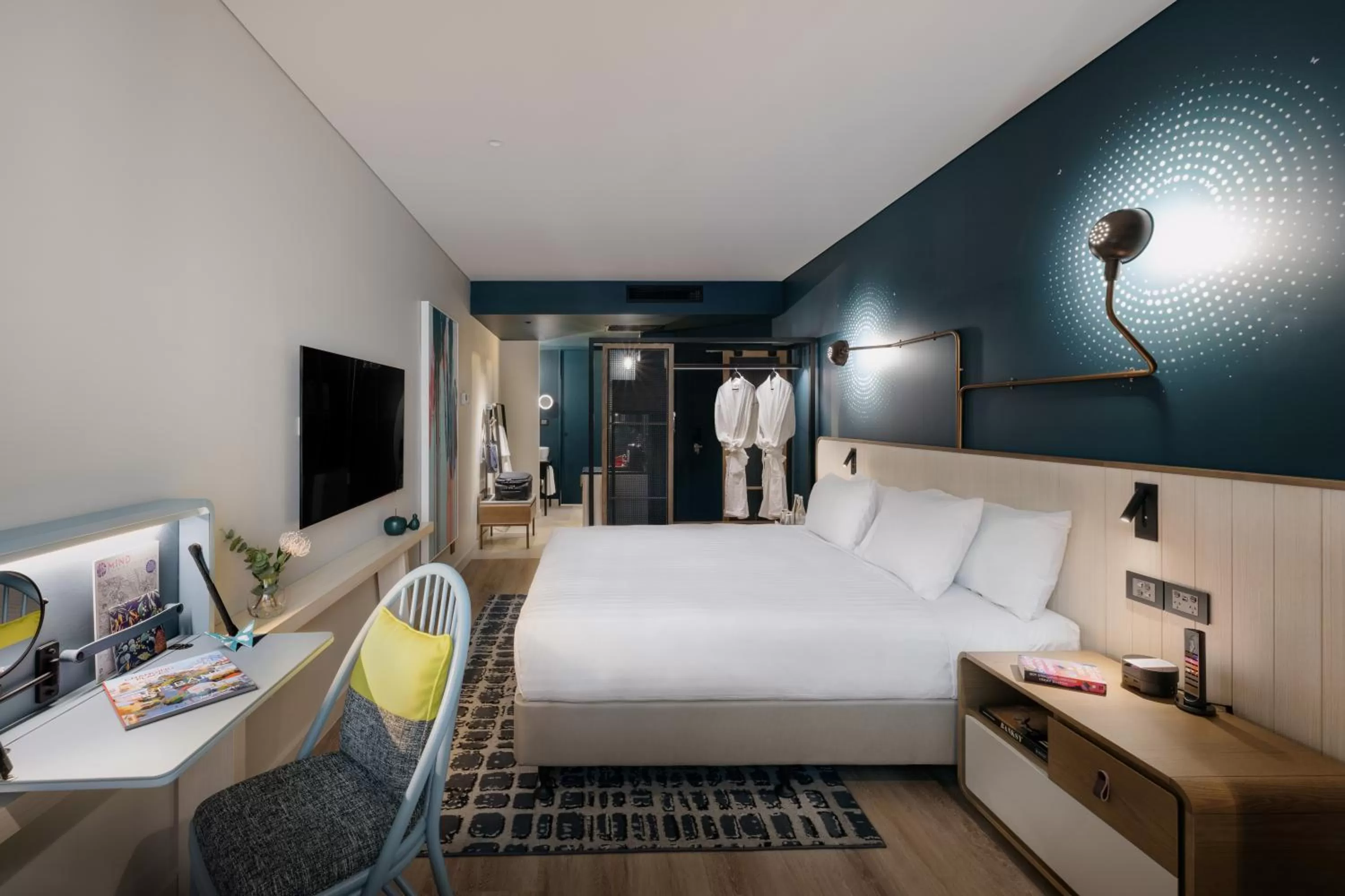 Bed in Hotel Indigo Brisbane City Centre by IHG