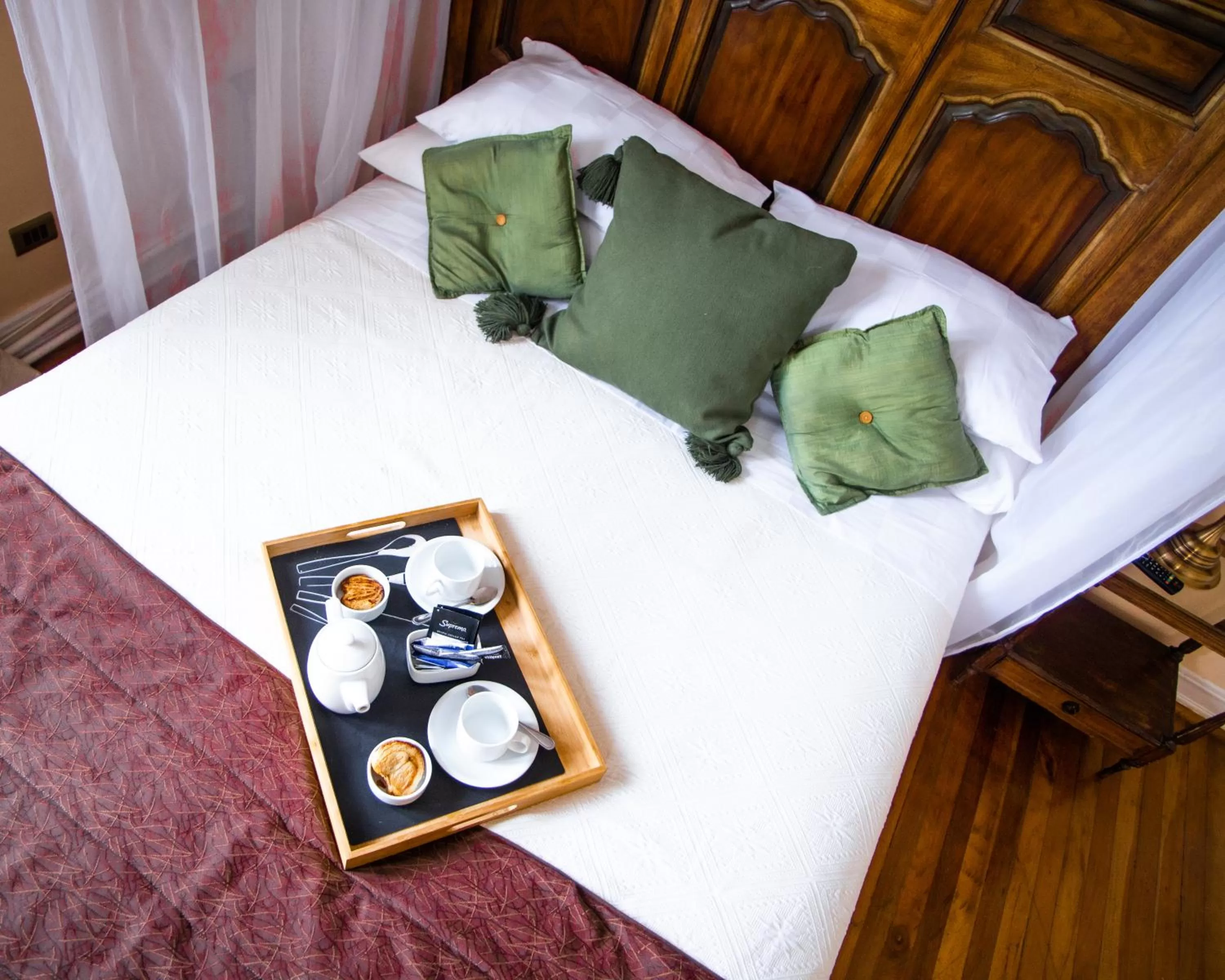 Bed in Chocolate Manor House Hotel Boutique