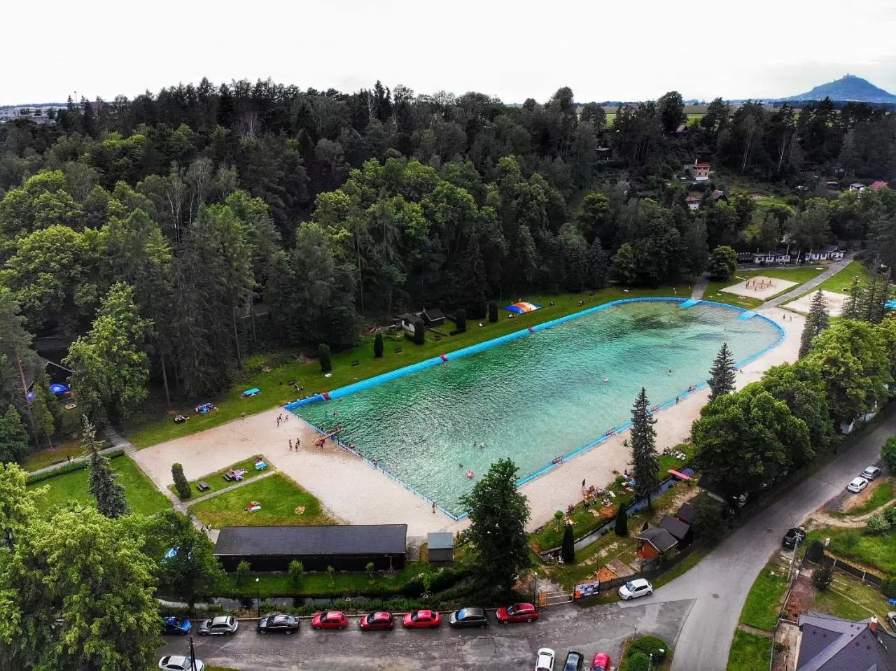 Bird's eye view in Penzion Stodola