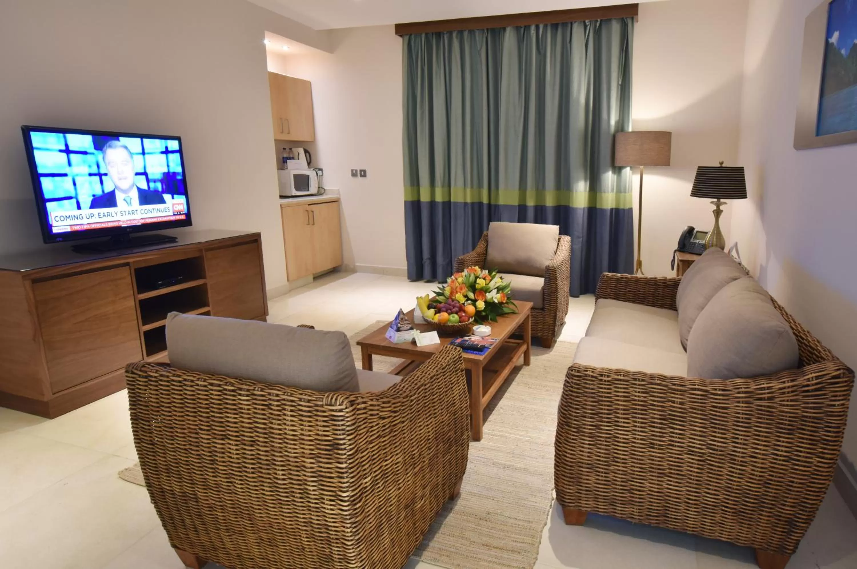 Living room in The Palms Beach Hotel & Spa