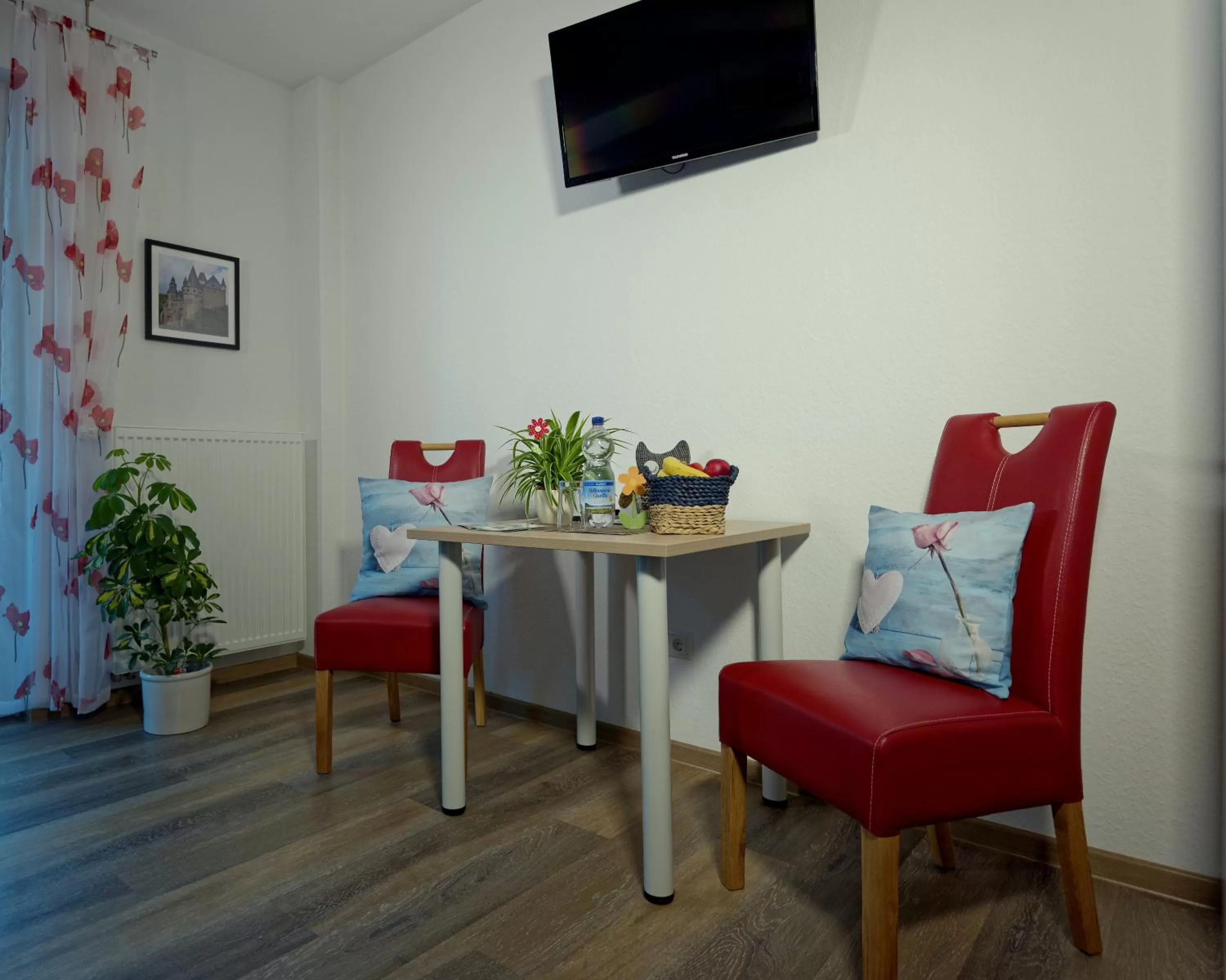 Seating area in Gästehaus Am Hochsimmer