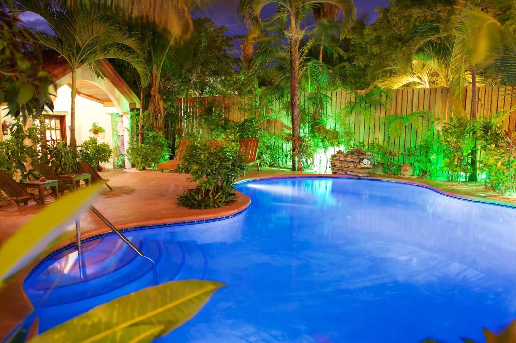 Swimming pool in The Palms Oceanfront Suites