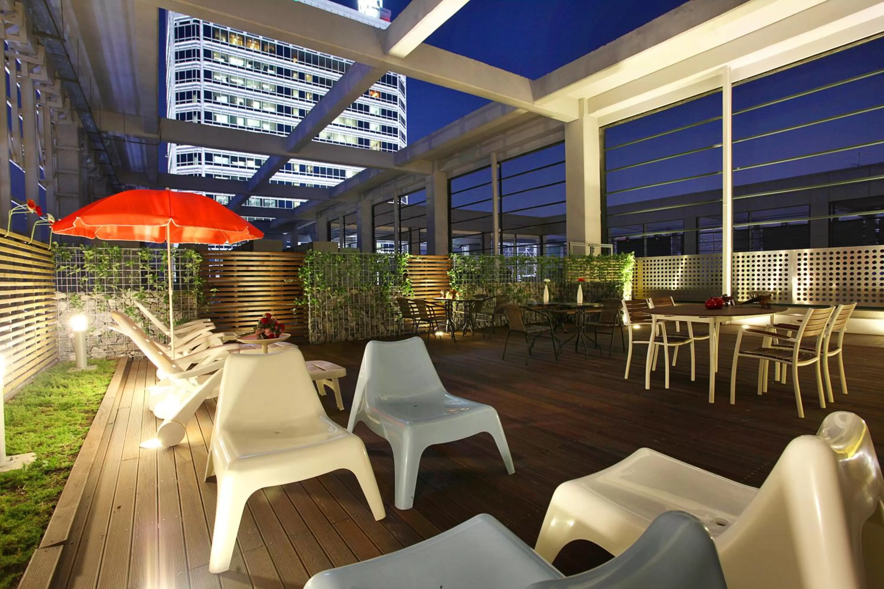 Balcony/Terrace in Hotel Skypark Kingstown Dongdaemun