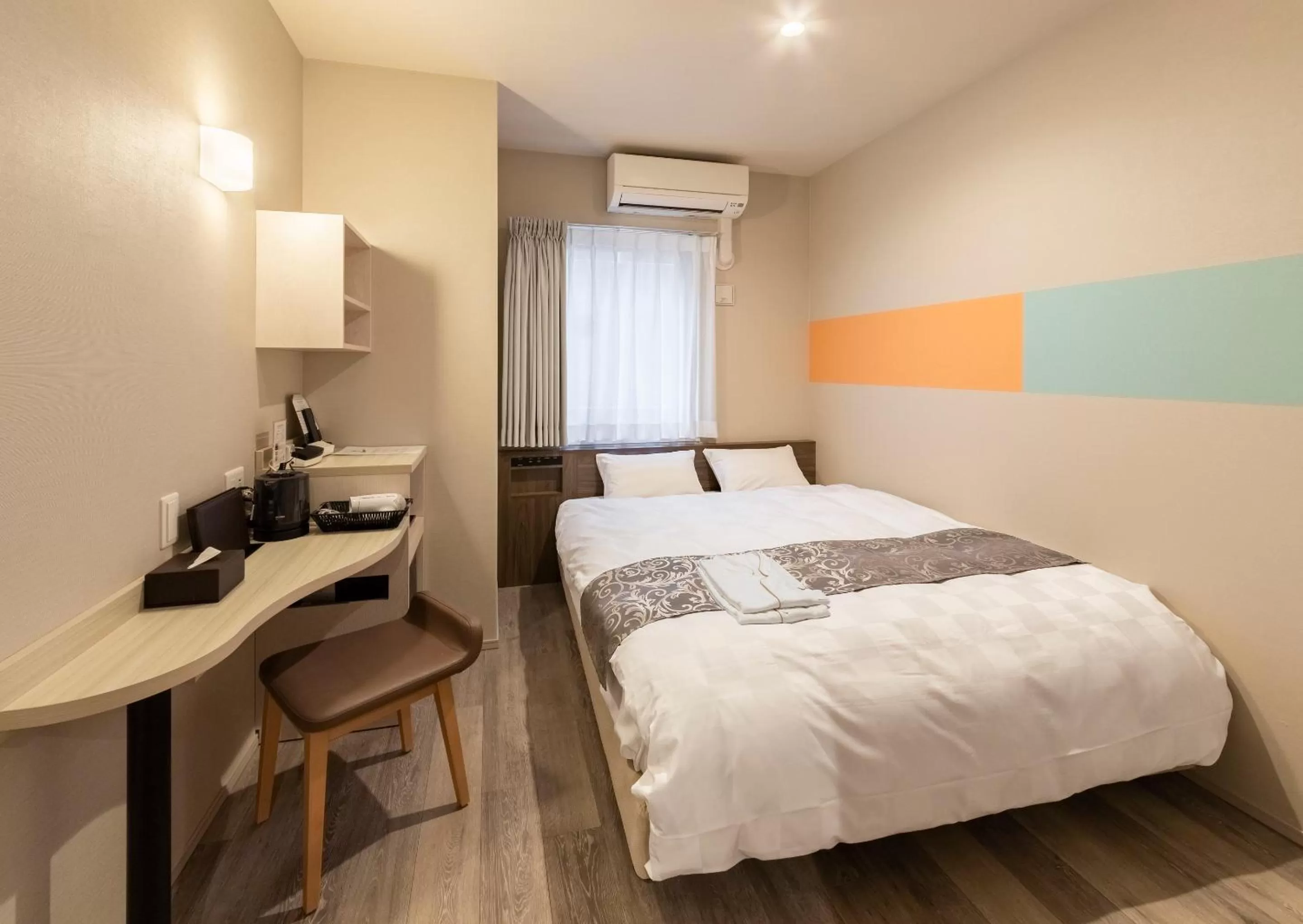 Photo of the whole room, Bed in SARASA HOTEL Dotonbori