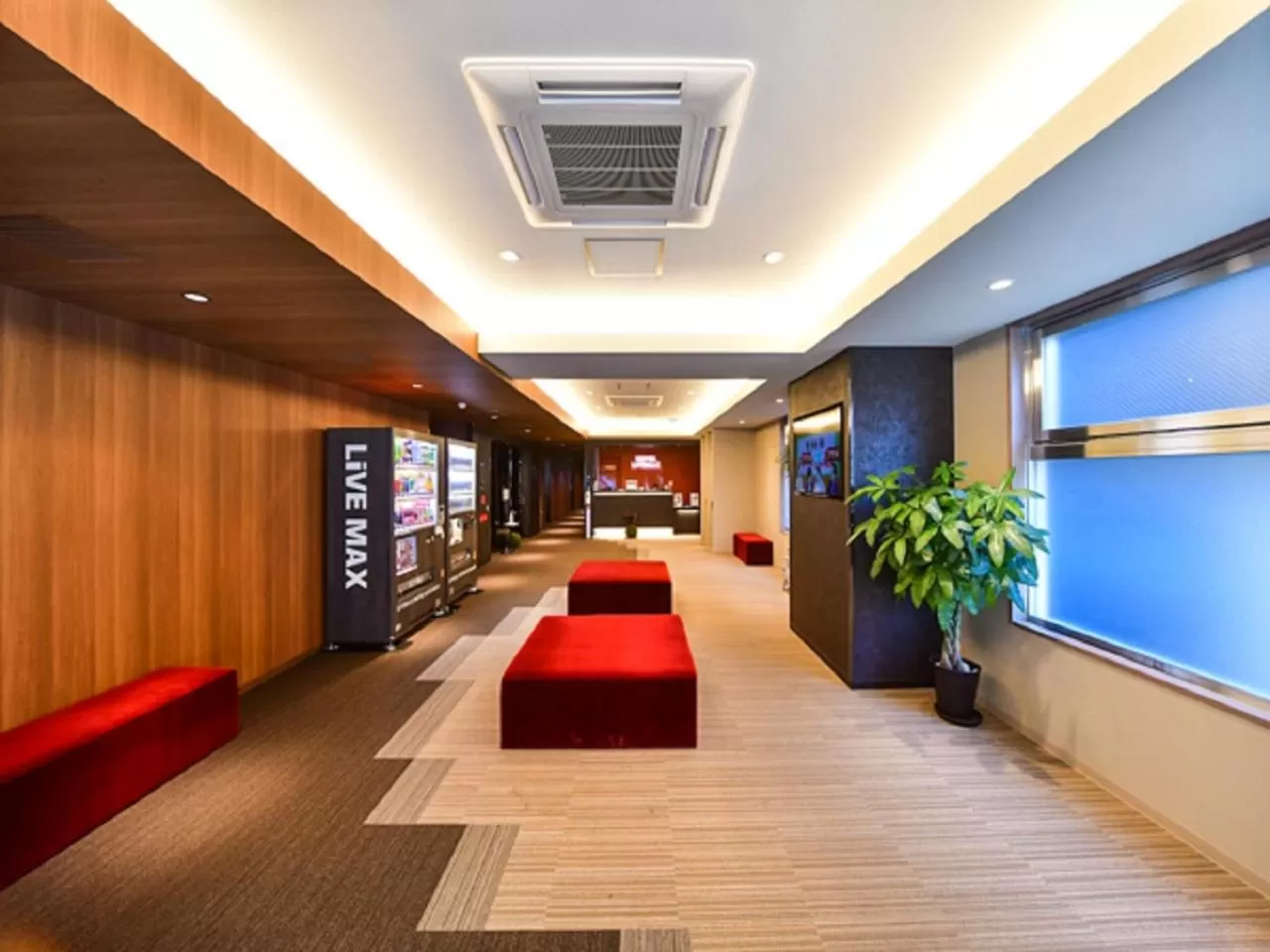 Lobby or reception in HOTEL LiVEMAX Hakataekimae
