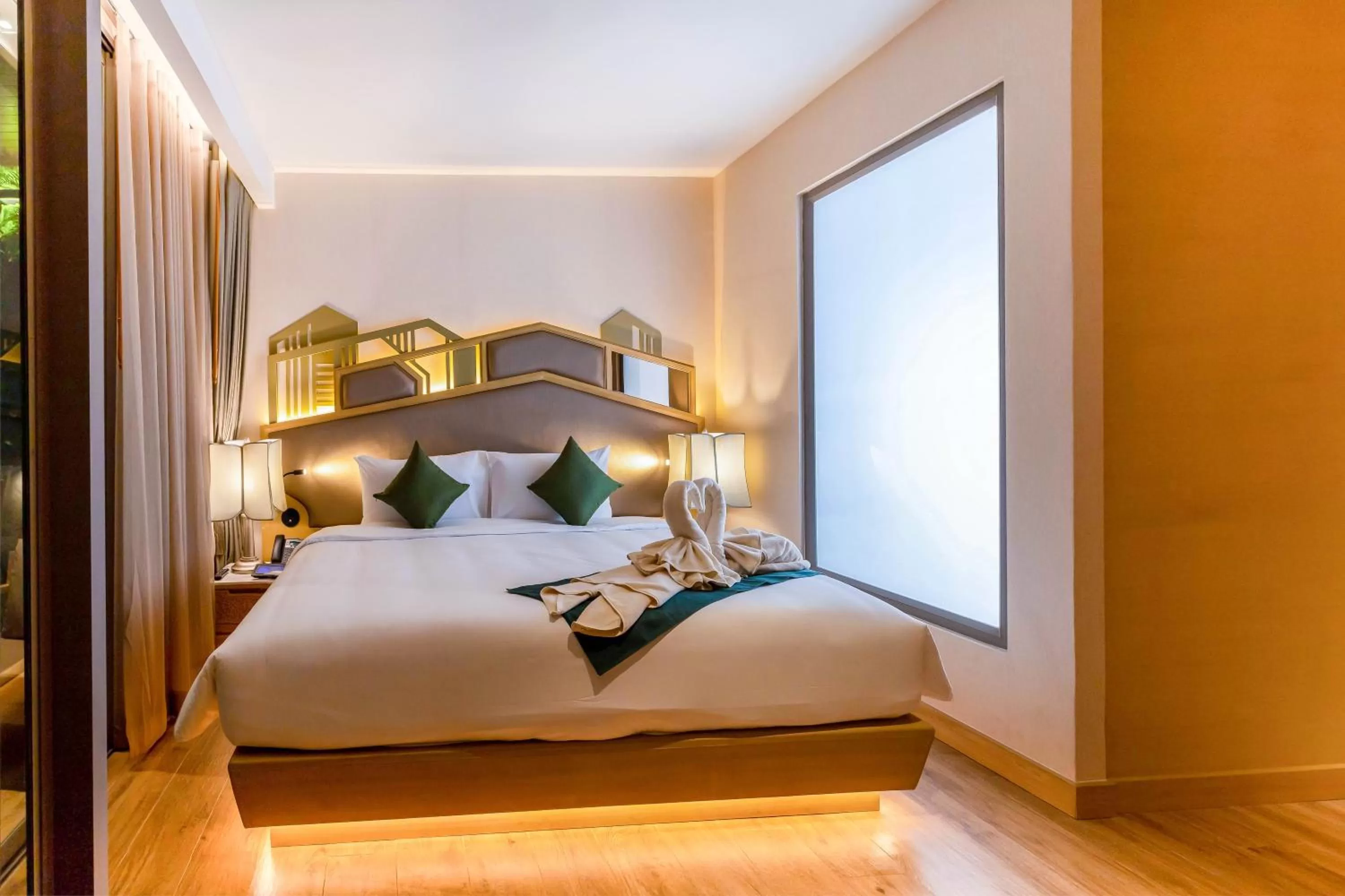 Bedroom, Bed in W1Bangkoknoi Hotel