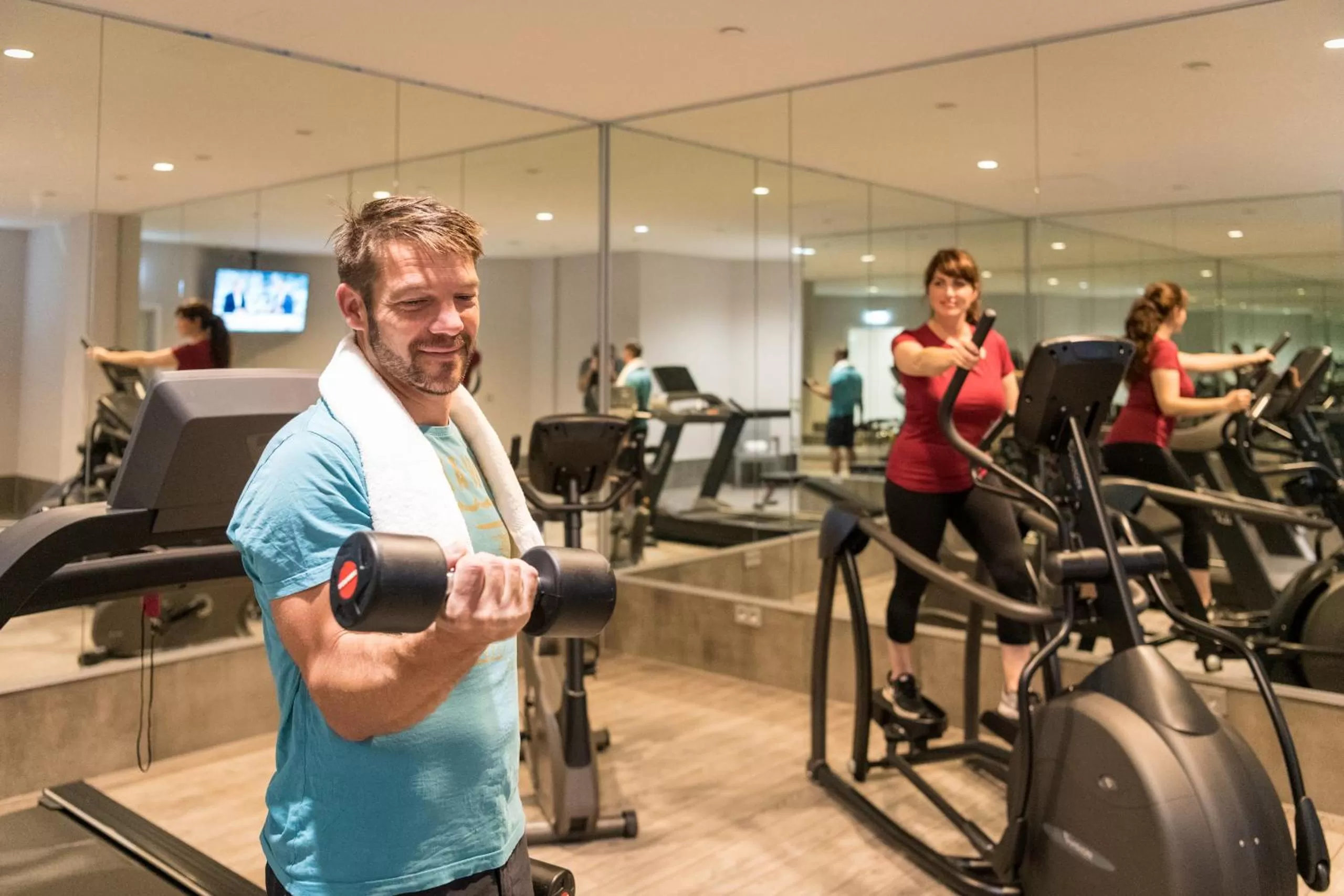 Fitness centre/facilities in Parkhotel Hachenburg