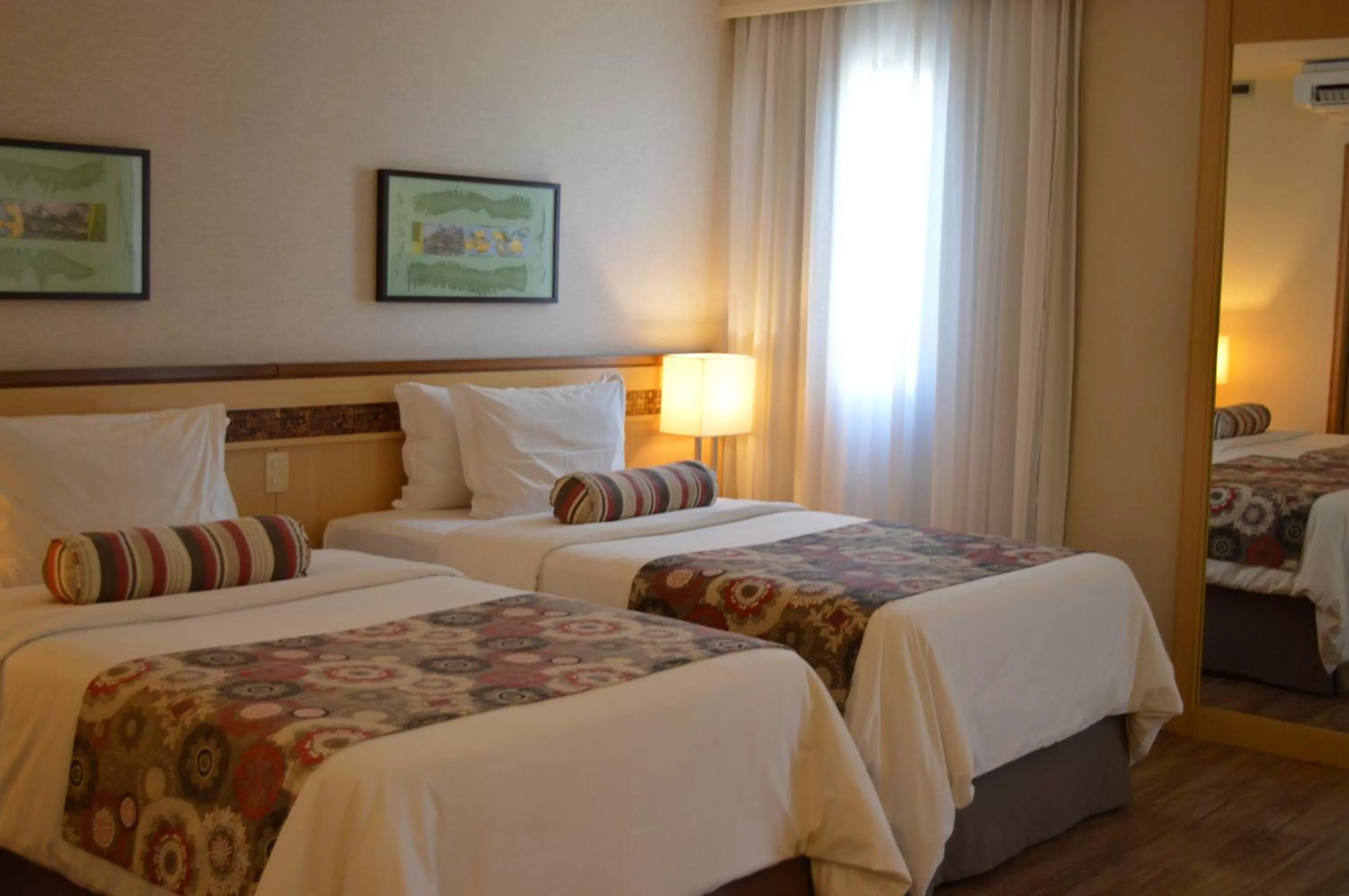 Bed in Lets Idea Brasília Hotel