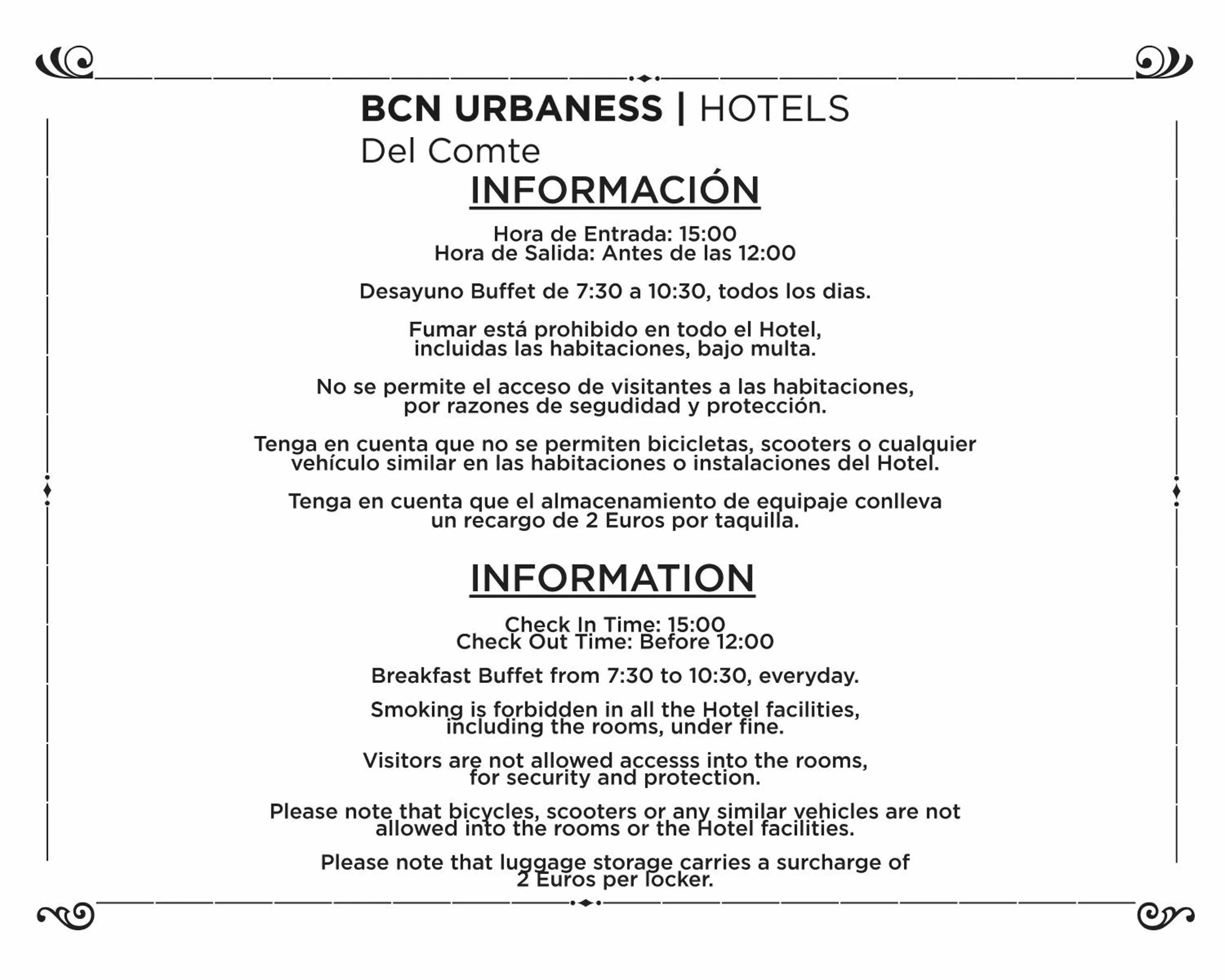 Property building in BCN Urbaness Hotels Del Comte