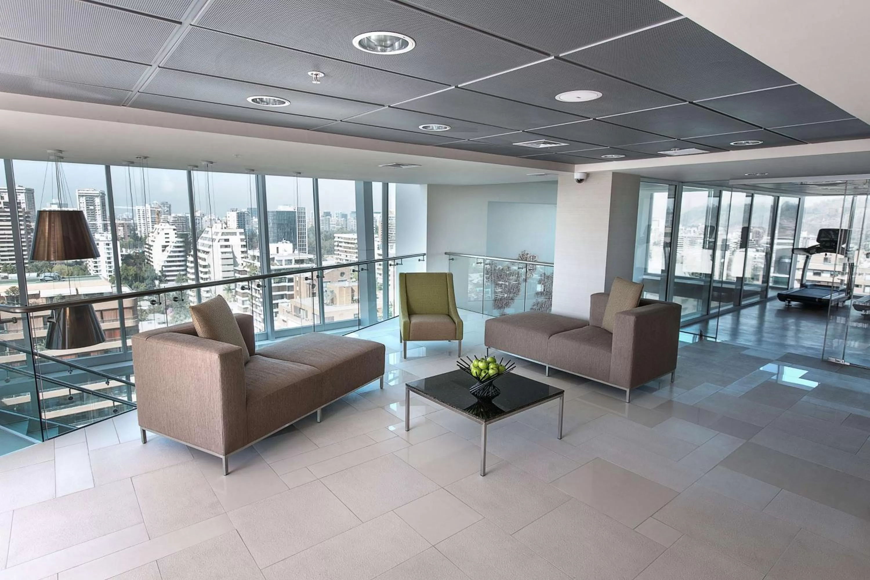 Lobby or reception in Hyatt Place Santiago/Vitacura