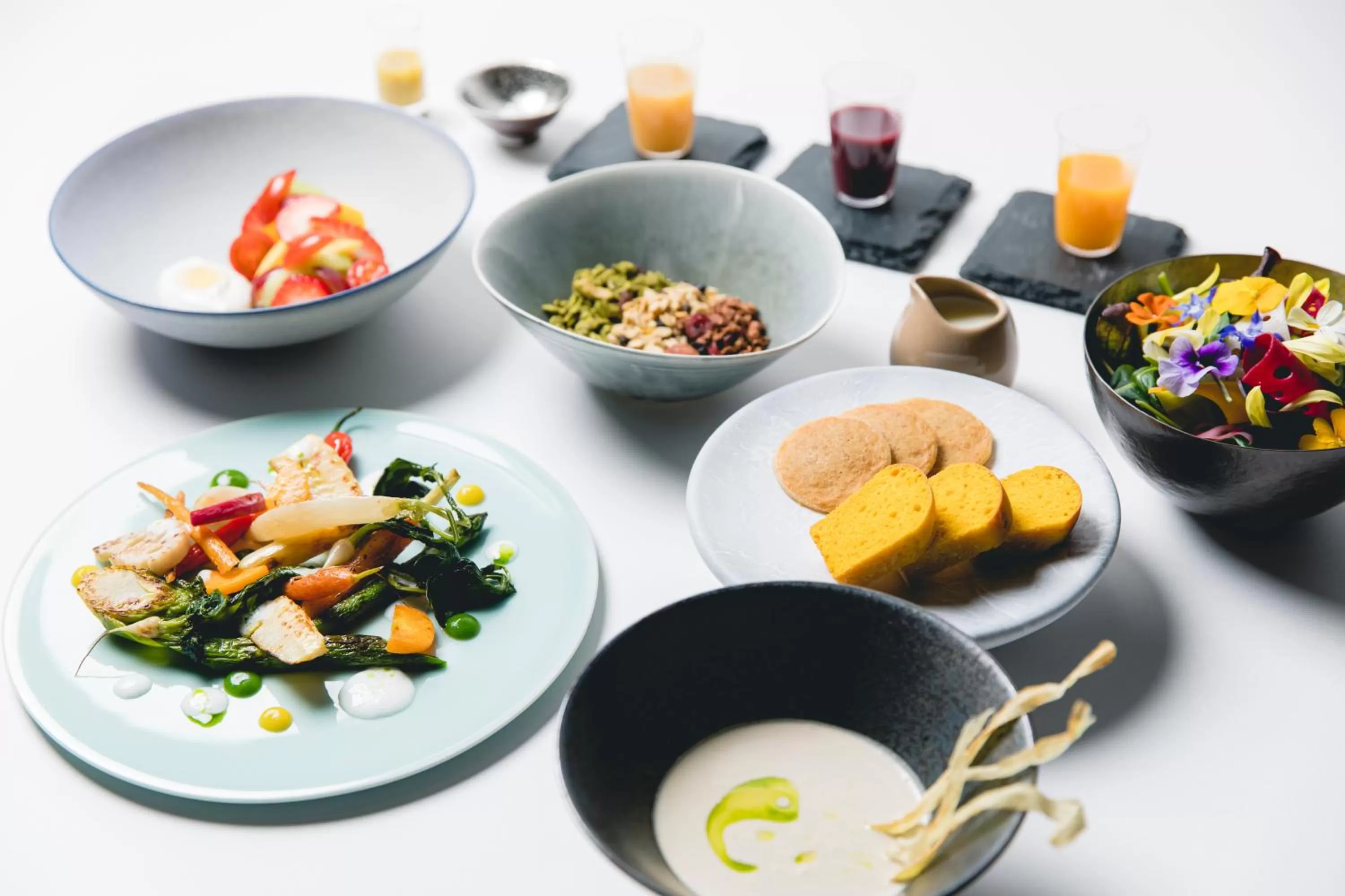 Breakfast in Garrya Nijo Castle Kyoto