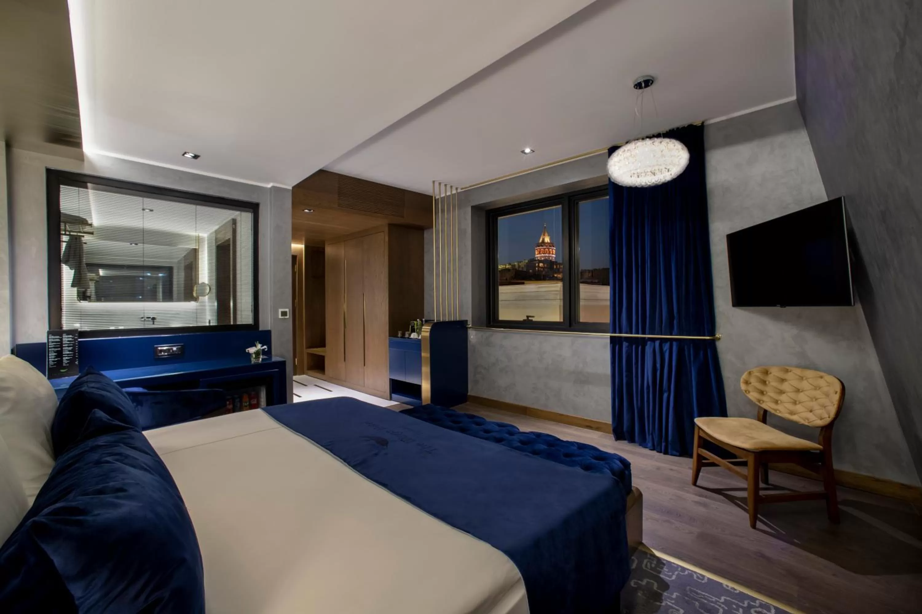 Bed in The Wings Hotel Istanbul