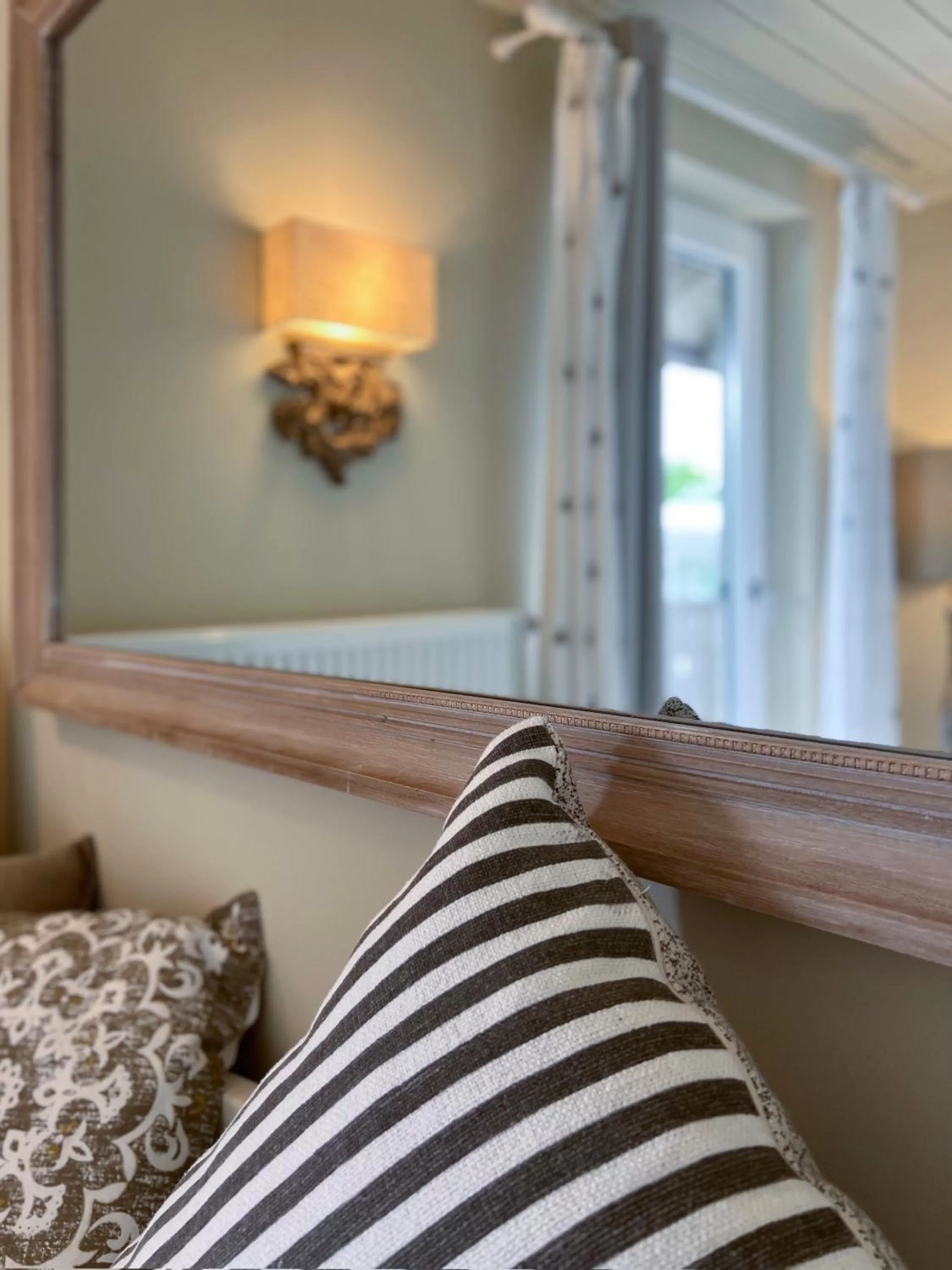 Seating area, Bed in Hotel Schlossblick Chiemsee