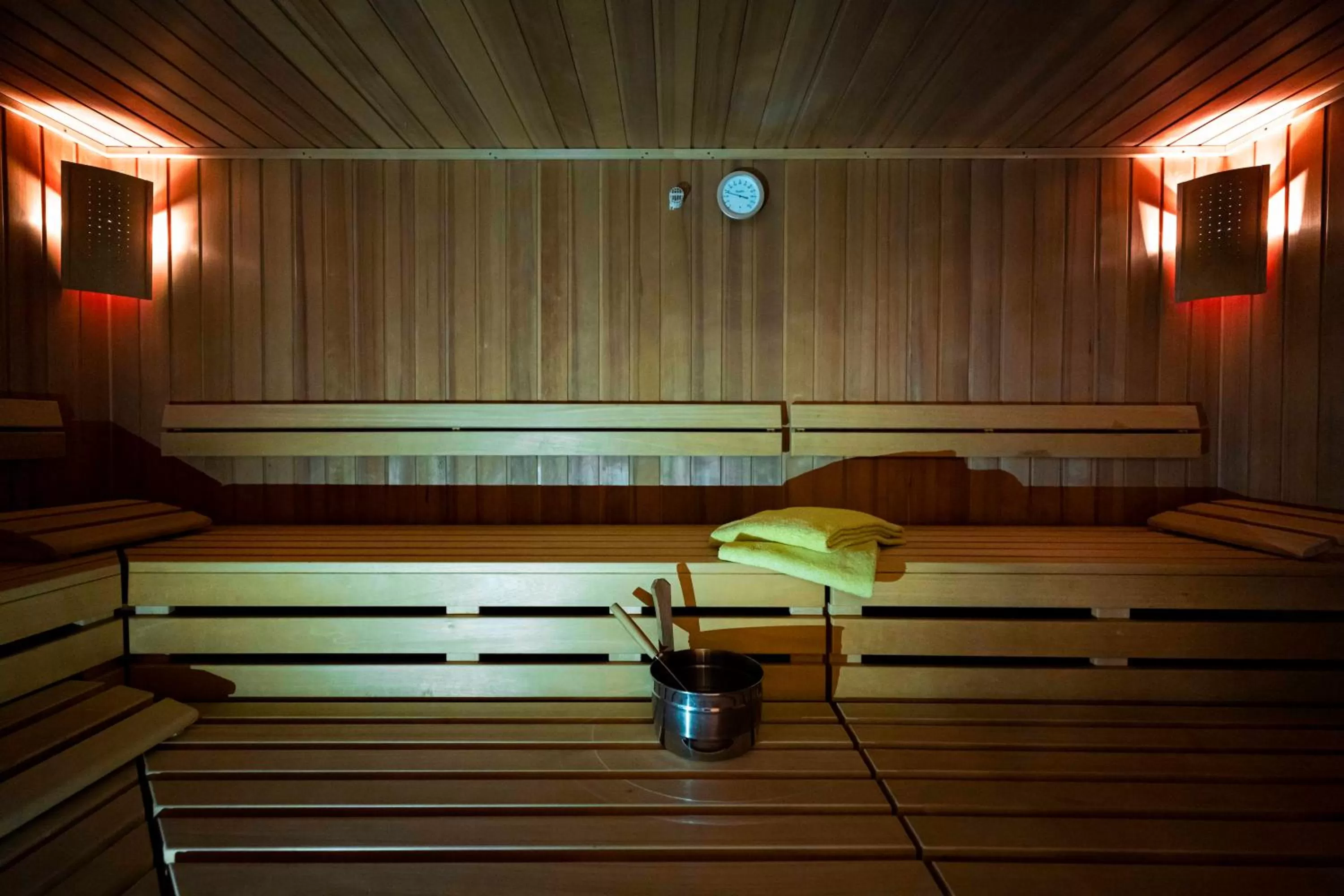 Sauna in Landhotel GrünWies -Bonsai-Wellness Garni