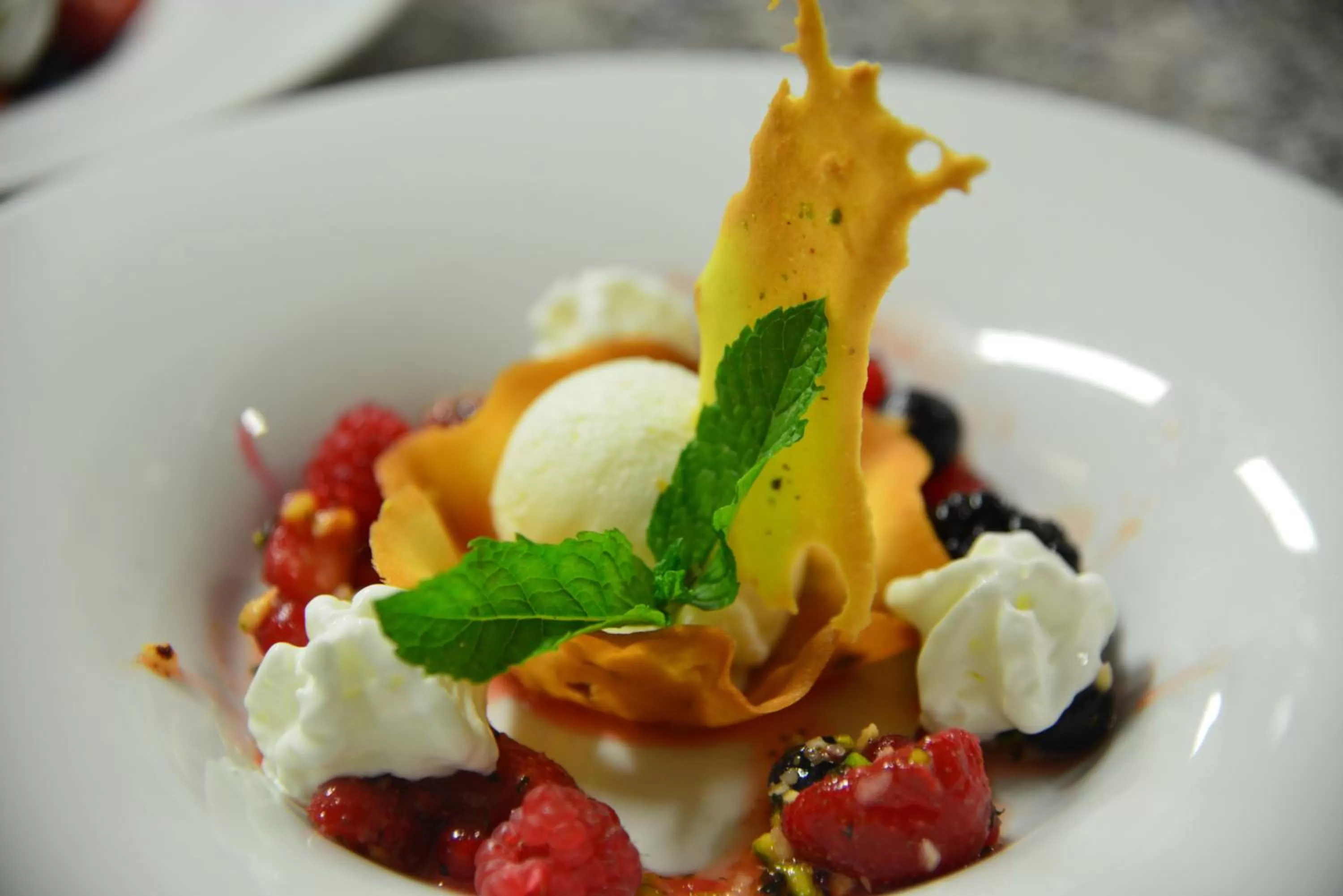 Food close-up in Hotel Ostaria Posta