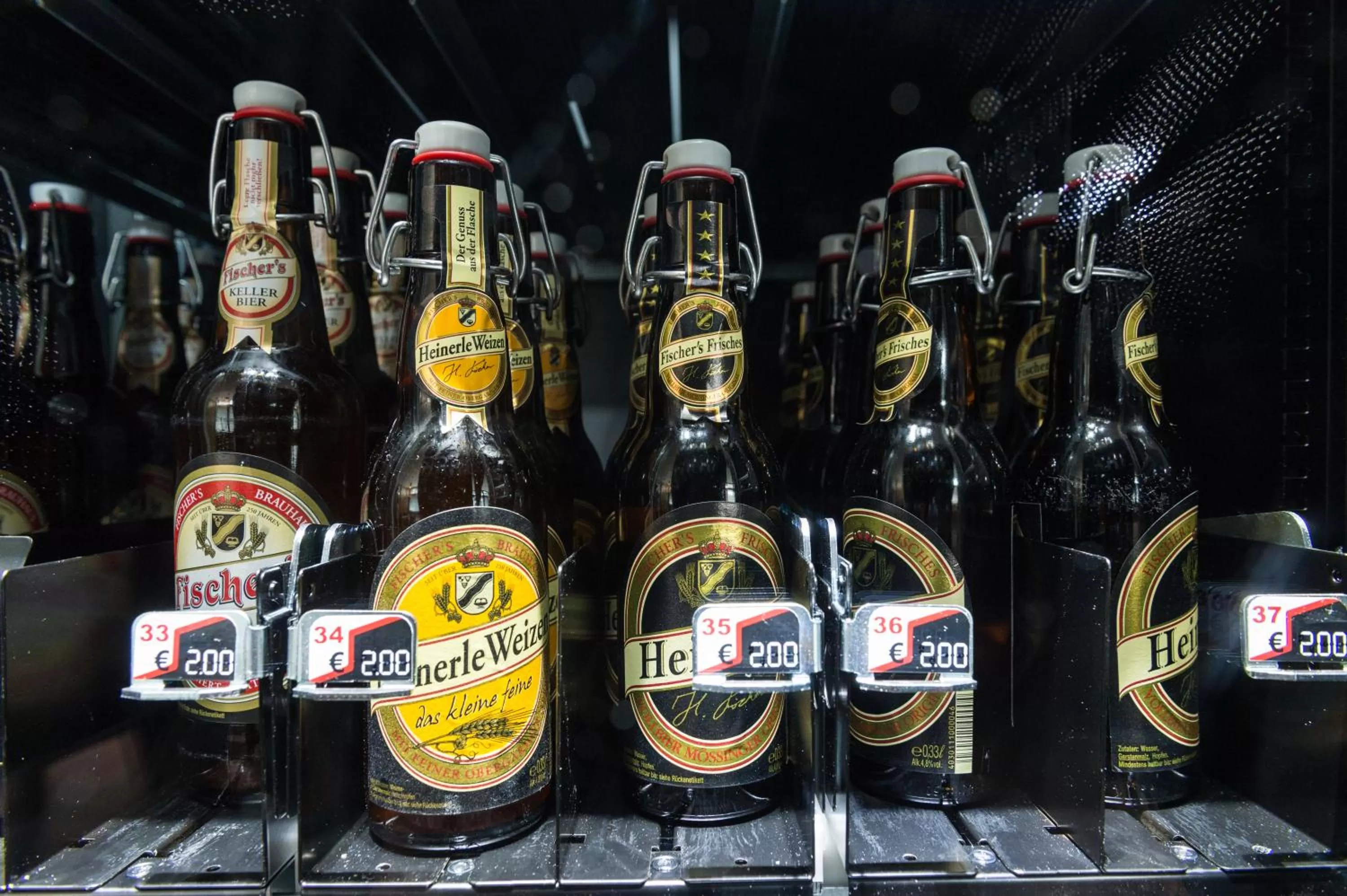 Alcoholic drinks in Fischer's Hotel Brauhaus 24h Self Check In