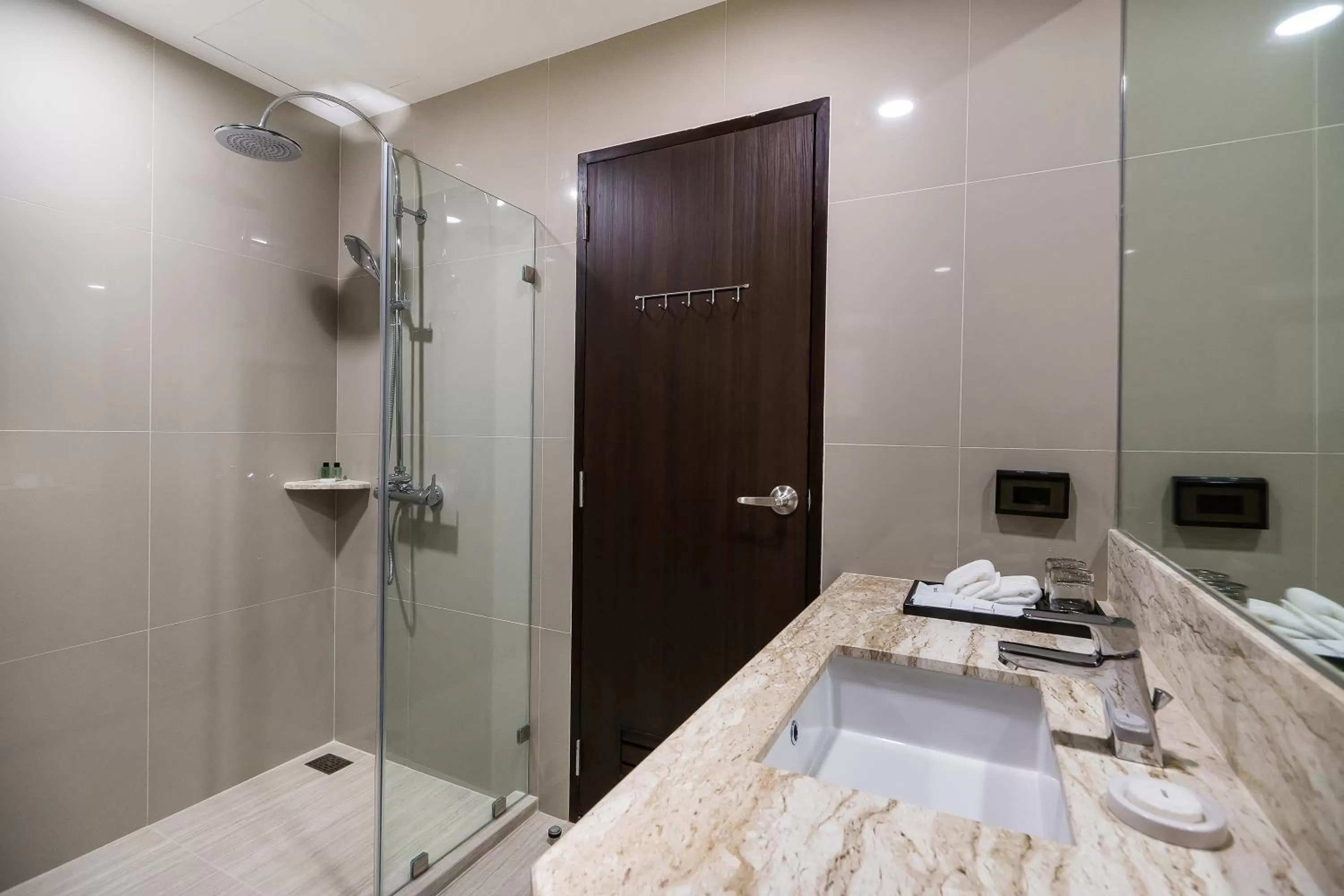 Shower in SureStay Plus by Best Western Sukhumvit 2