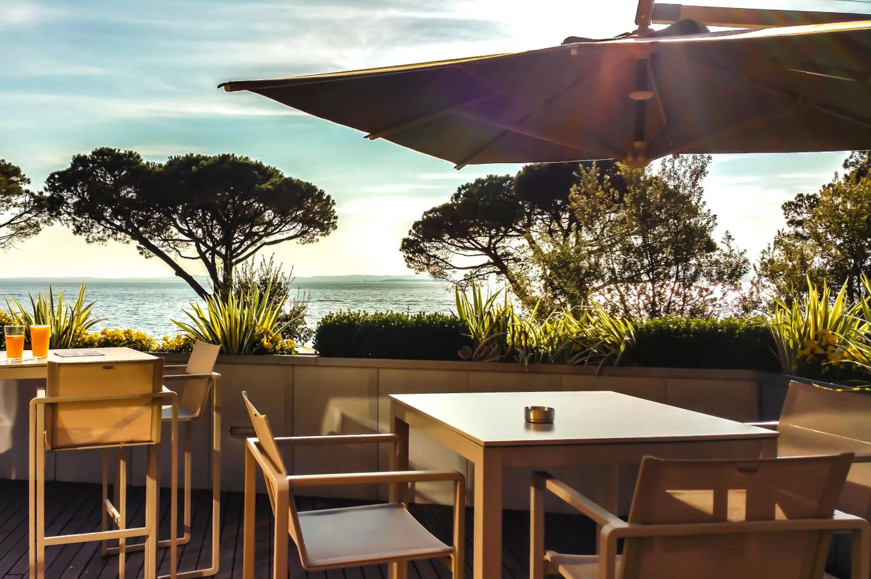 Patio in Hotel Corte Valier
