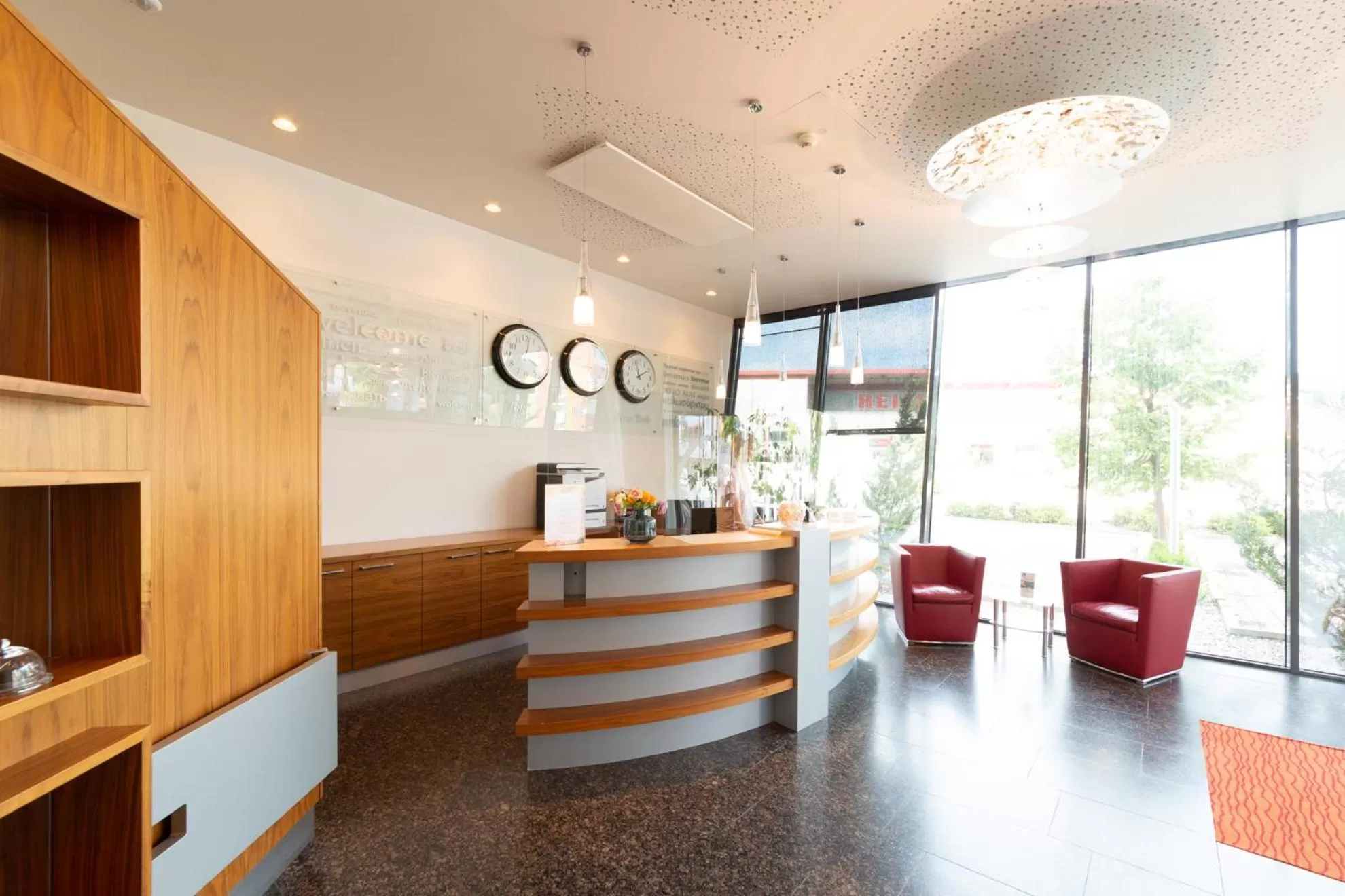 Lobby or reception in Business Hotel Ambio Gleisdorf
