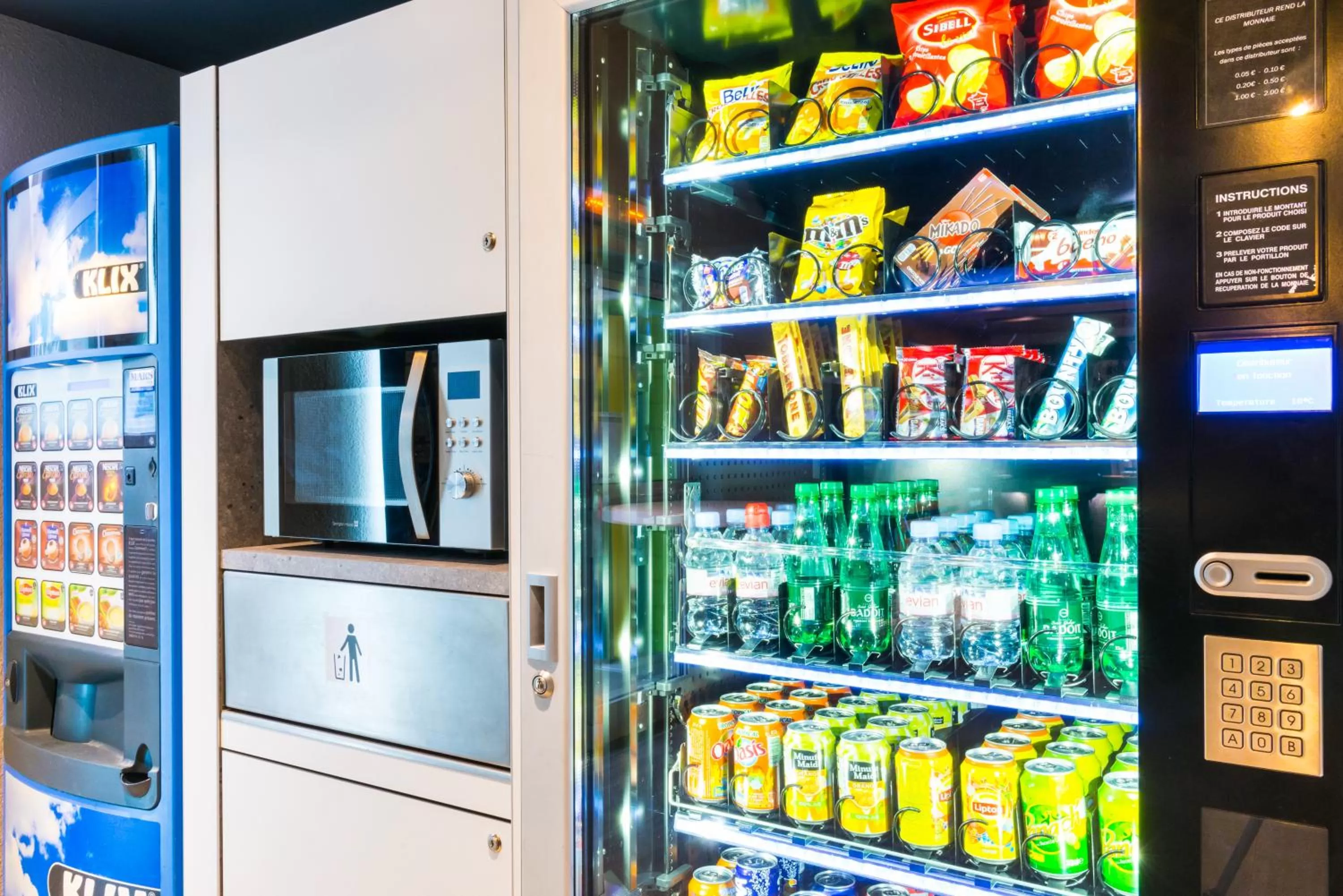 On-site shops in ibis budget Lyon Gerland