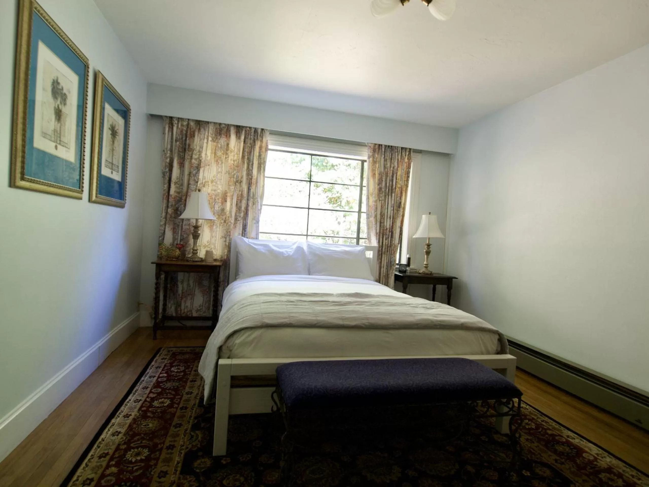 Bed in Mine and Farm, The Inn at Guerneville, CA