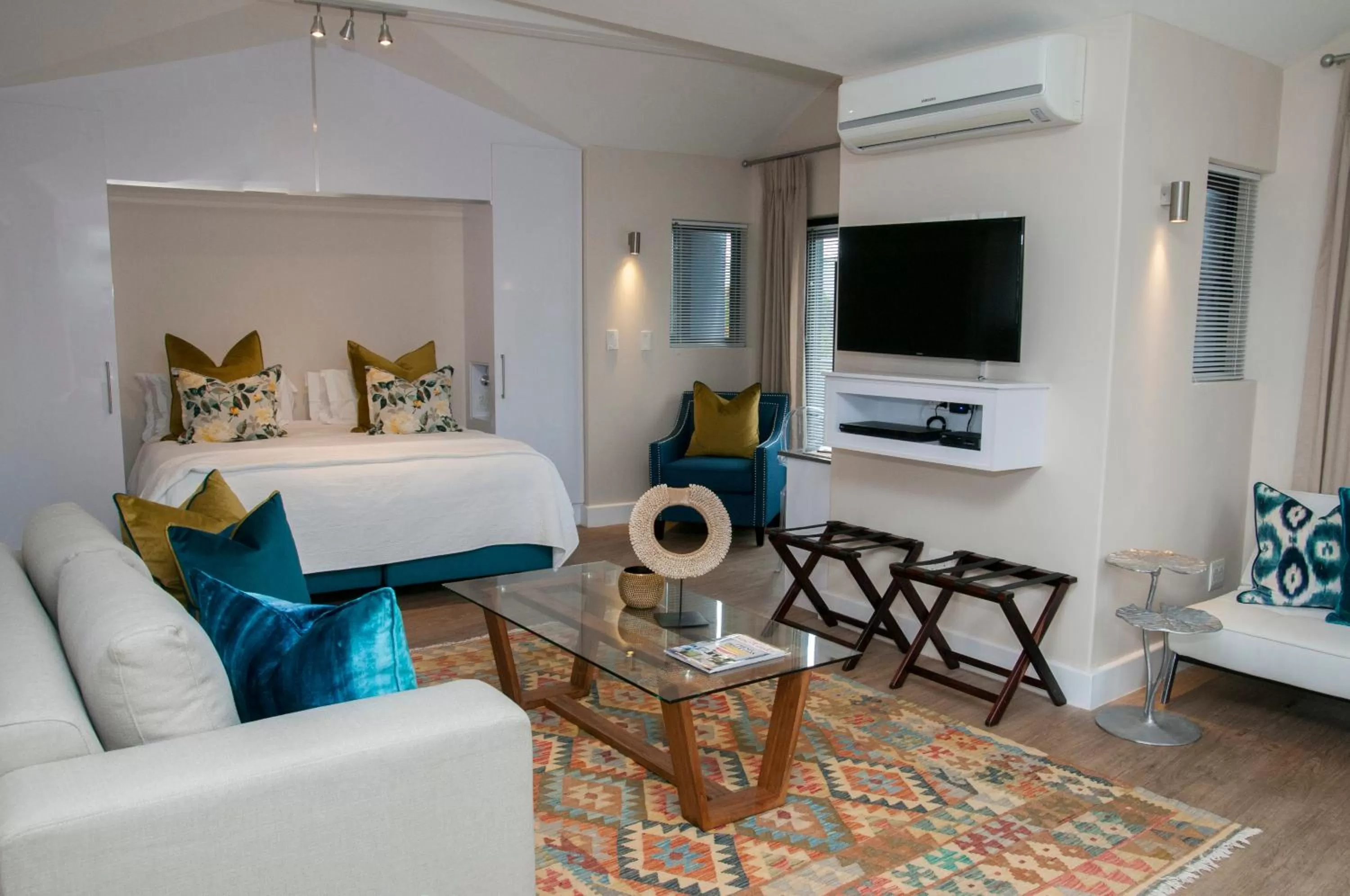 Photo of the whole room, Bed in Turbine Hotel & Spa