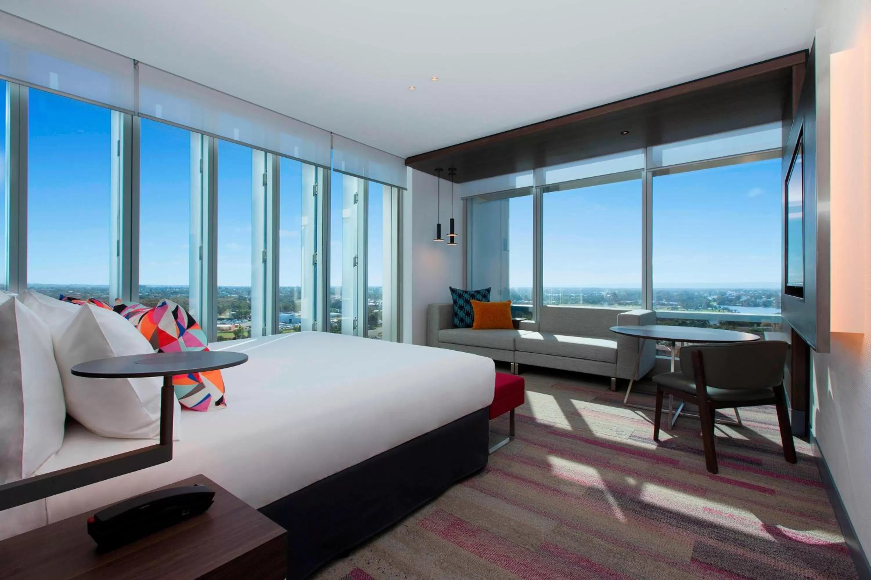 Photo of the whole room, Bed in Aloft Perth