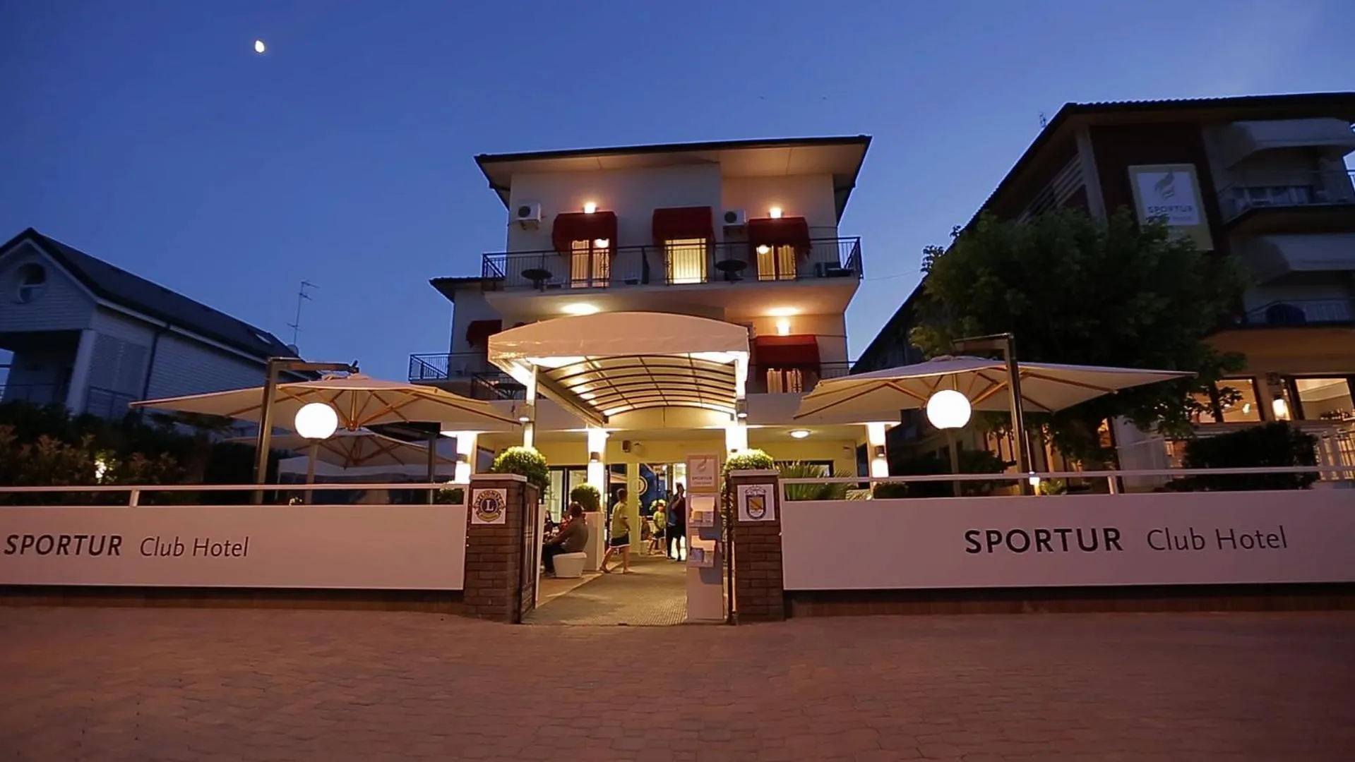 Property building in Fantini Club Hotel