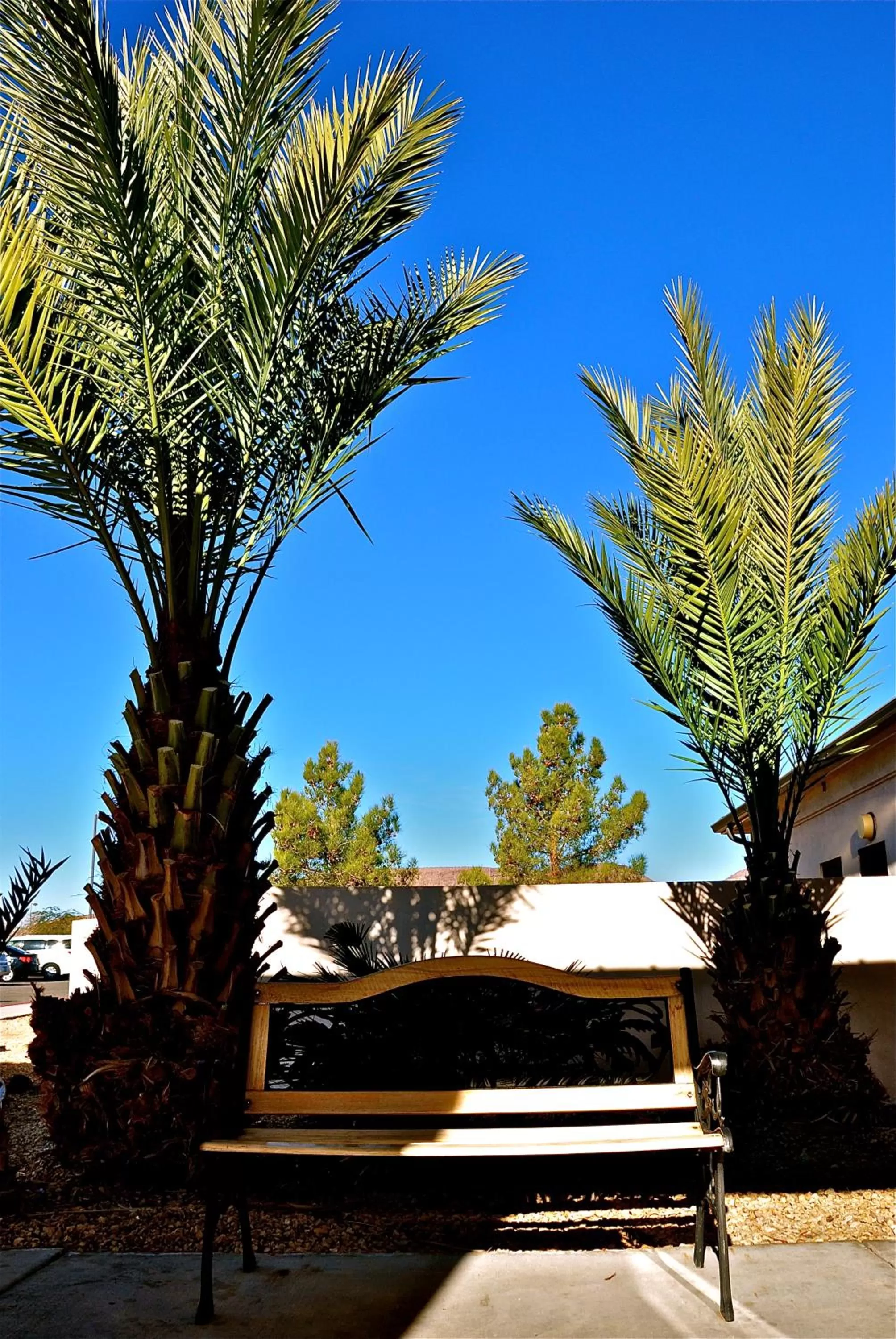 Seating area in Landmark Inn Fort Irwin