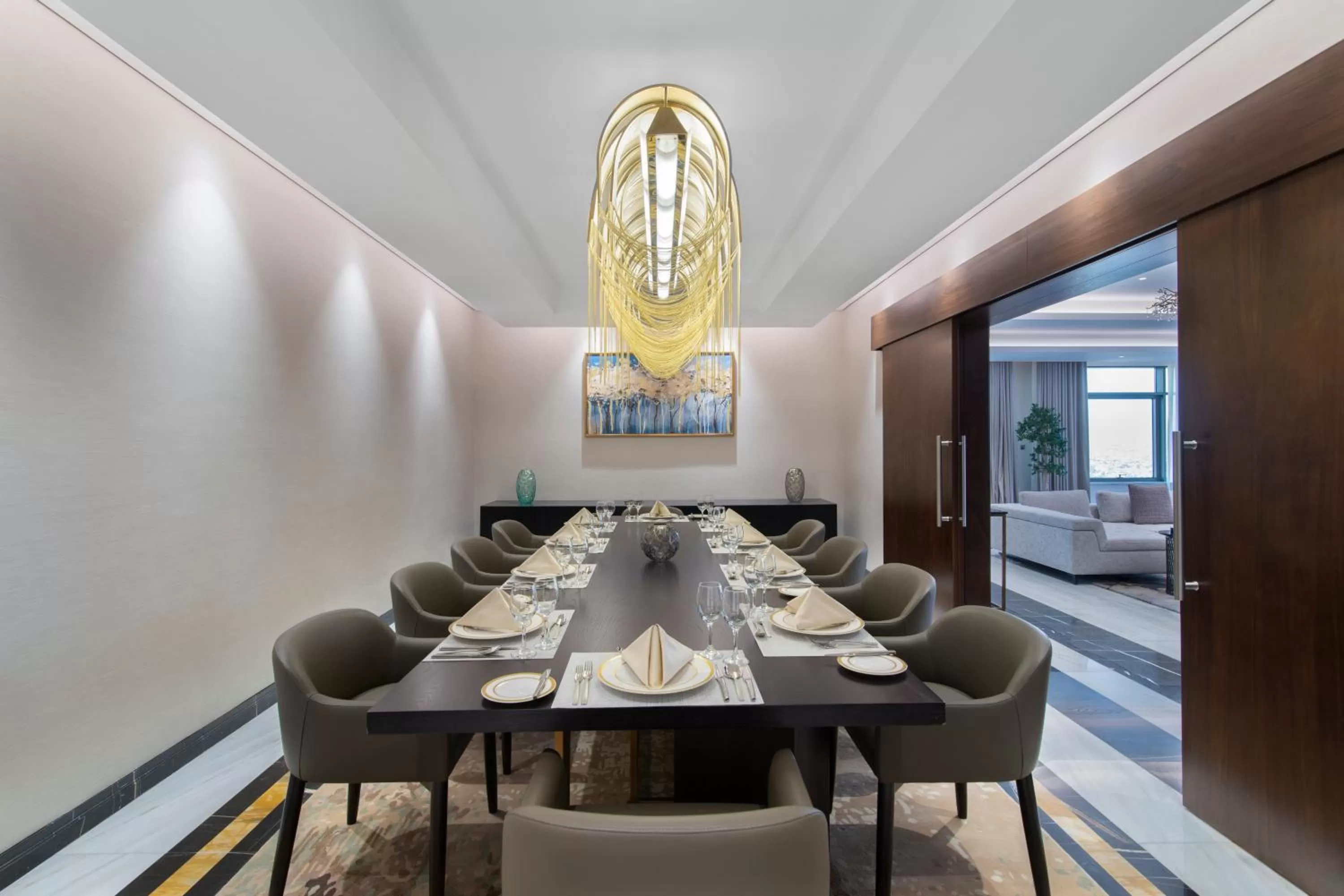 Dining area in Movenpick Hotel and Residences Riyadh
