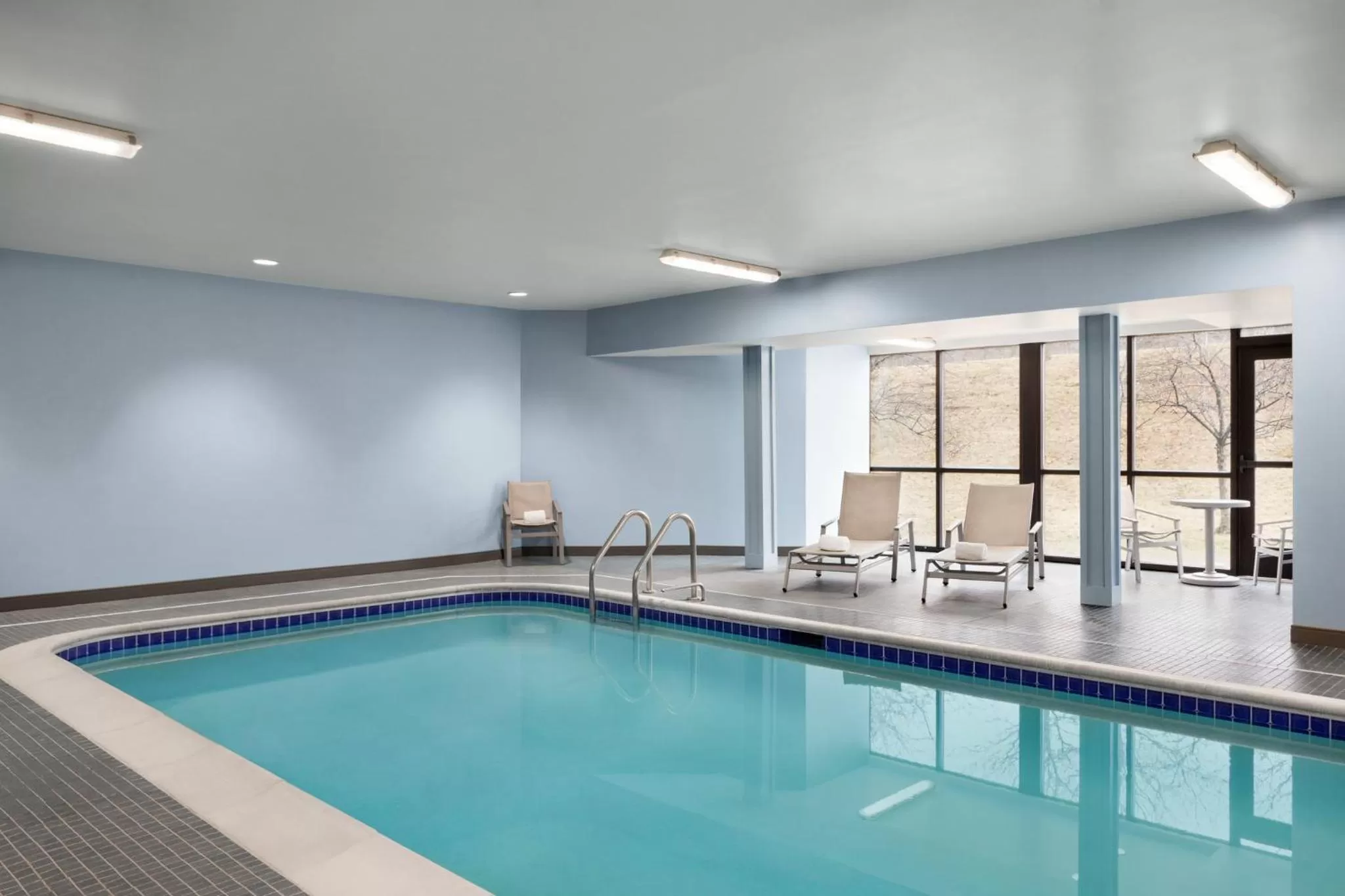 Swimming pool in Holiday Inn Express & Suites East Greenbush Albany-Skyline by IHG